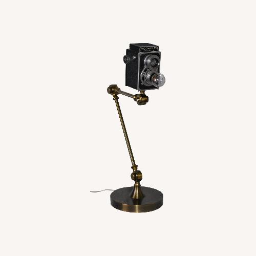 Used Vintage Ricohflex Camera Lamp for sale on AptDeco