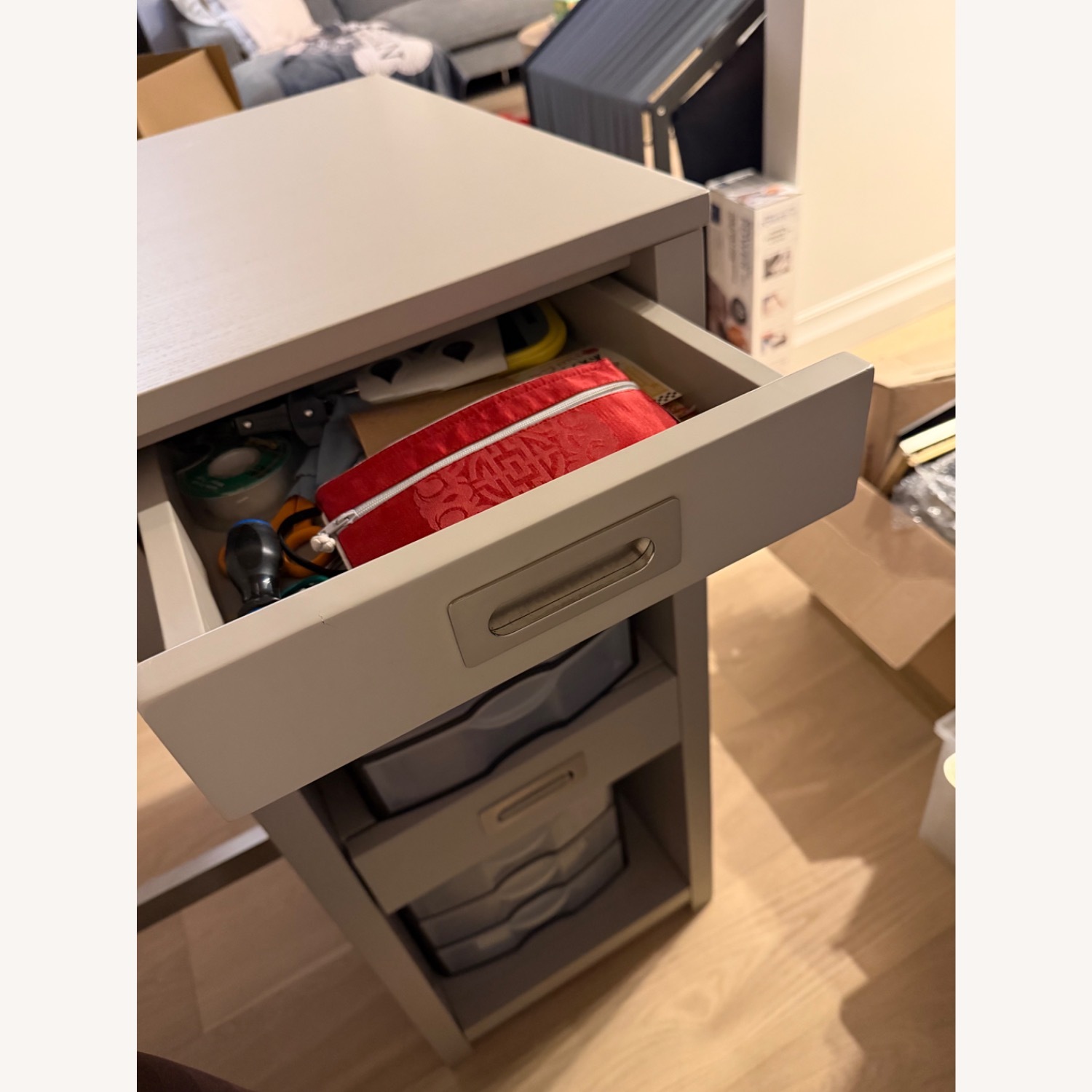 Crate and Barrel 36" Tall Desk - image-5