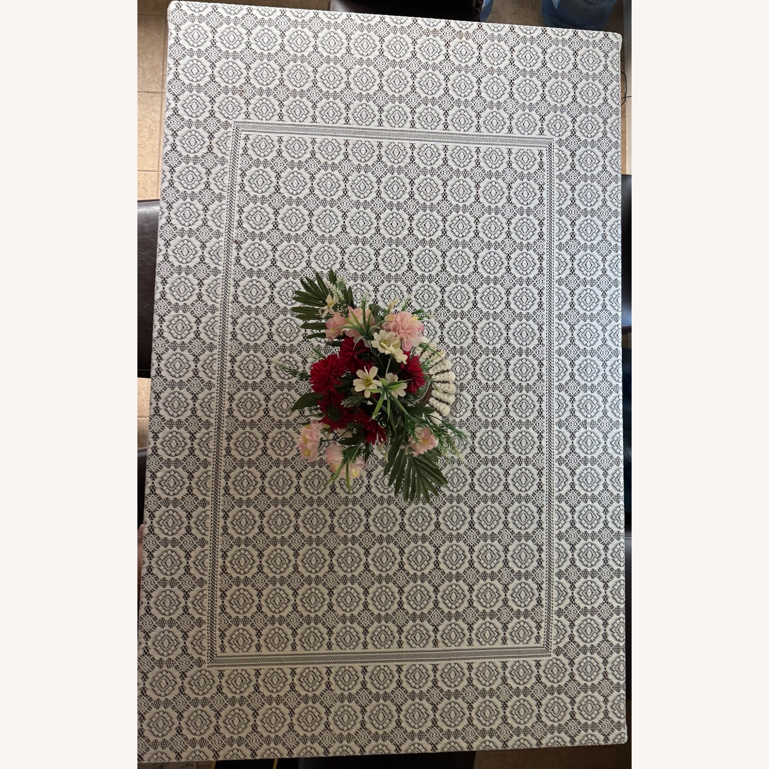 Ashley Solid Wood Dining Table with 6 Chairs - image-2