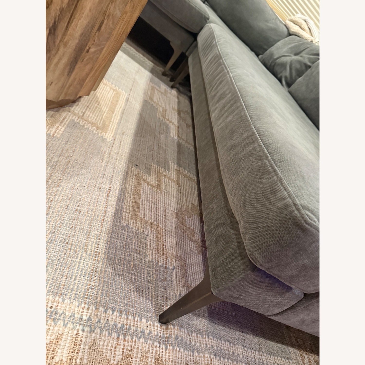 West Elm Andes Light Gray 3+ Piece Sectional - image-5