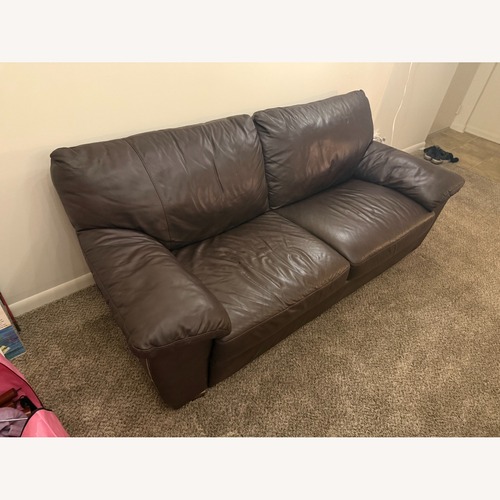 Used Leather Sofa for sale on AptDeco