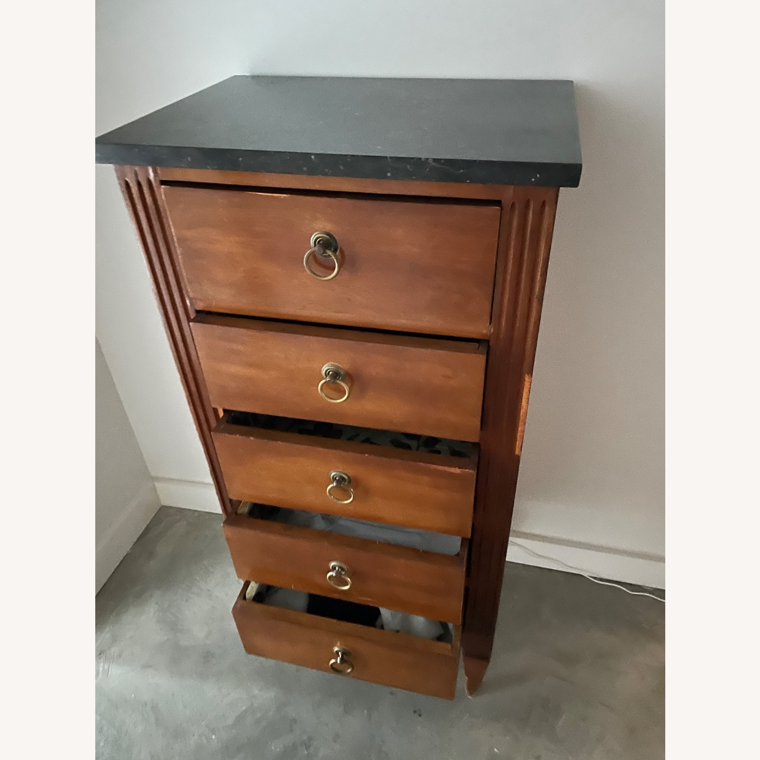 Antique French Empire Chiffonnier - image-4