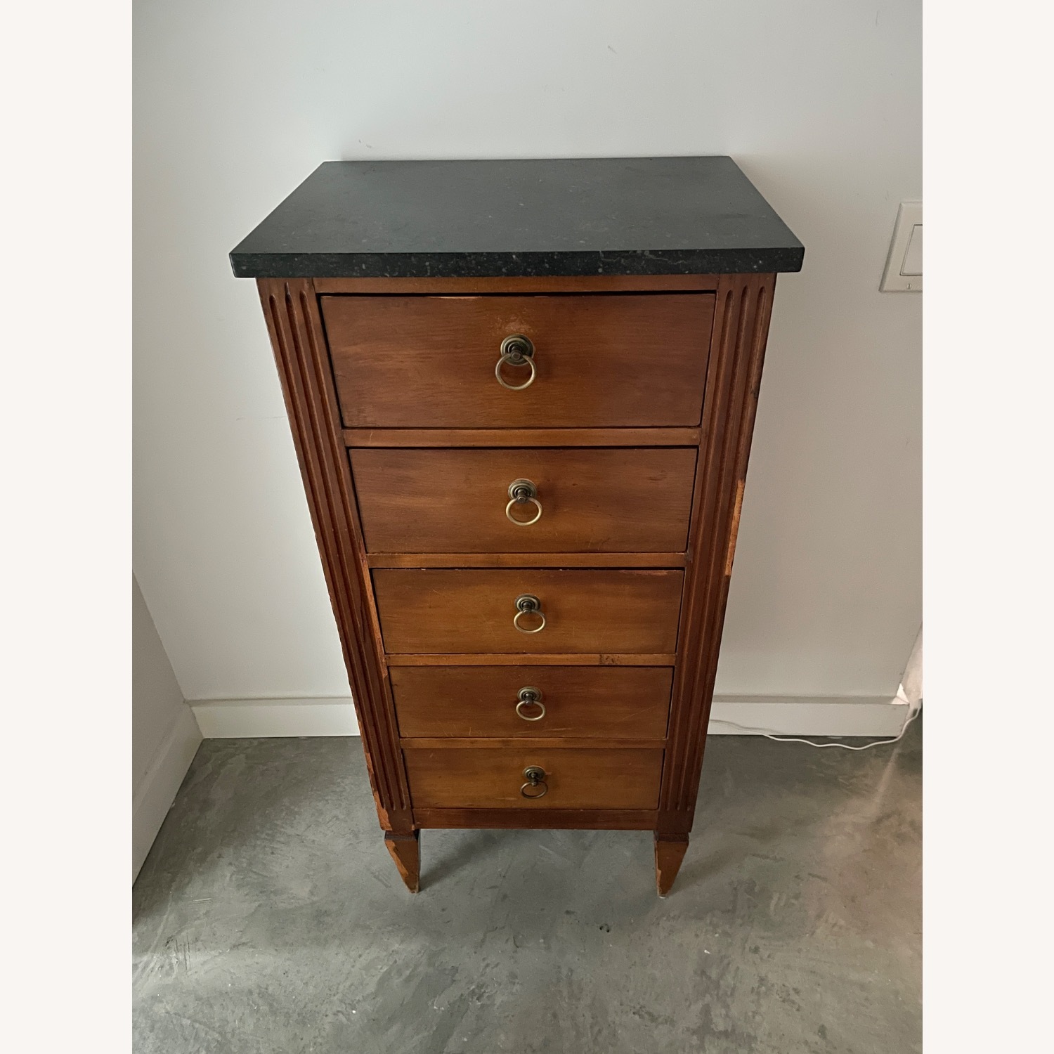 Antique French Empire Chiffonnier - image-1