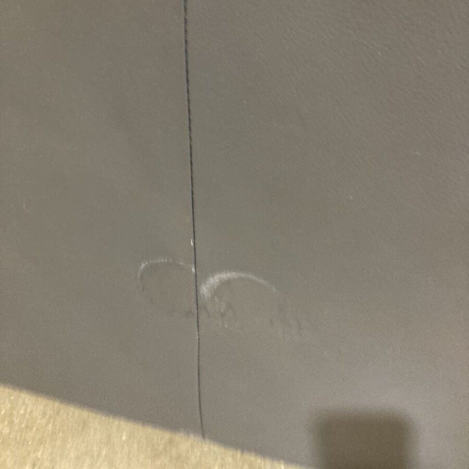 Transitional Leather 2-Seat Love Seat - image-8