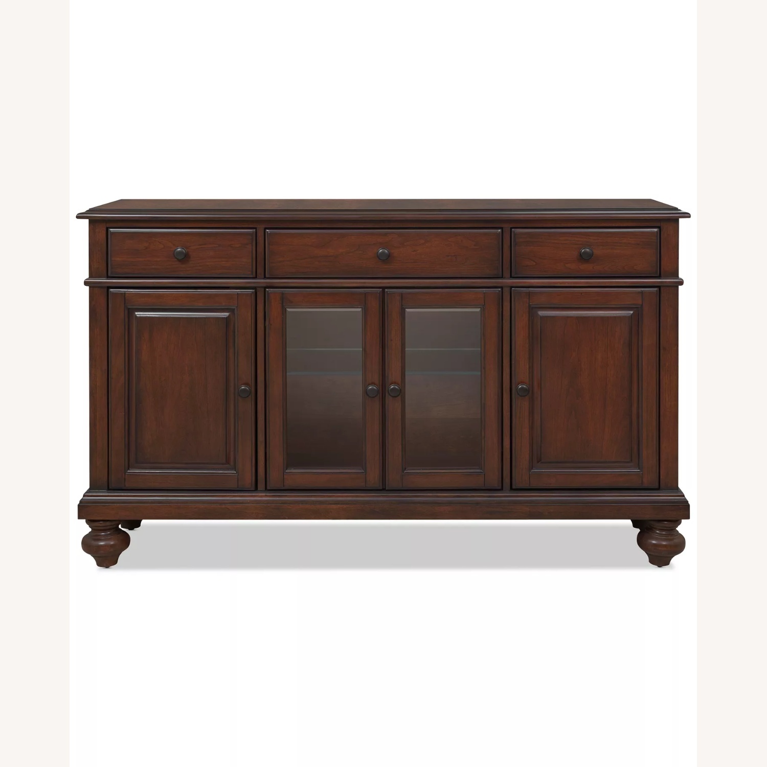 Macy's Daria Dark Brown Wood Sideboard - image-8