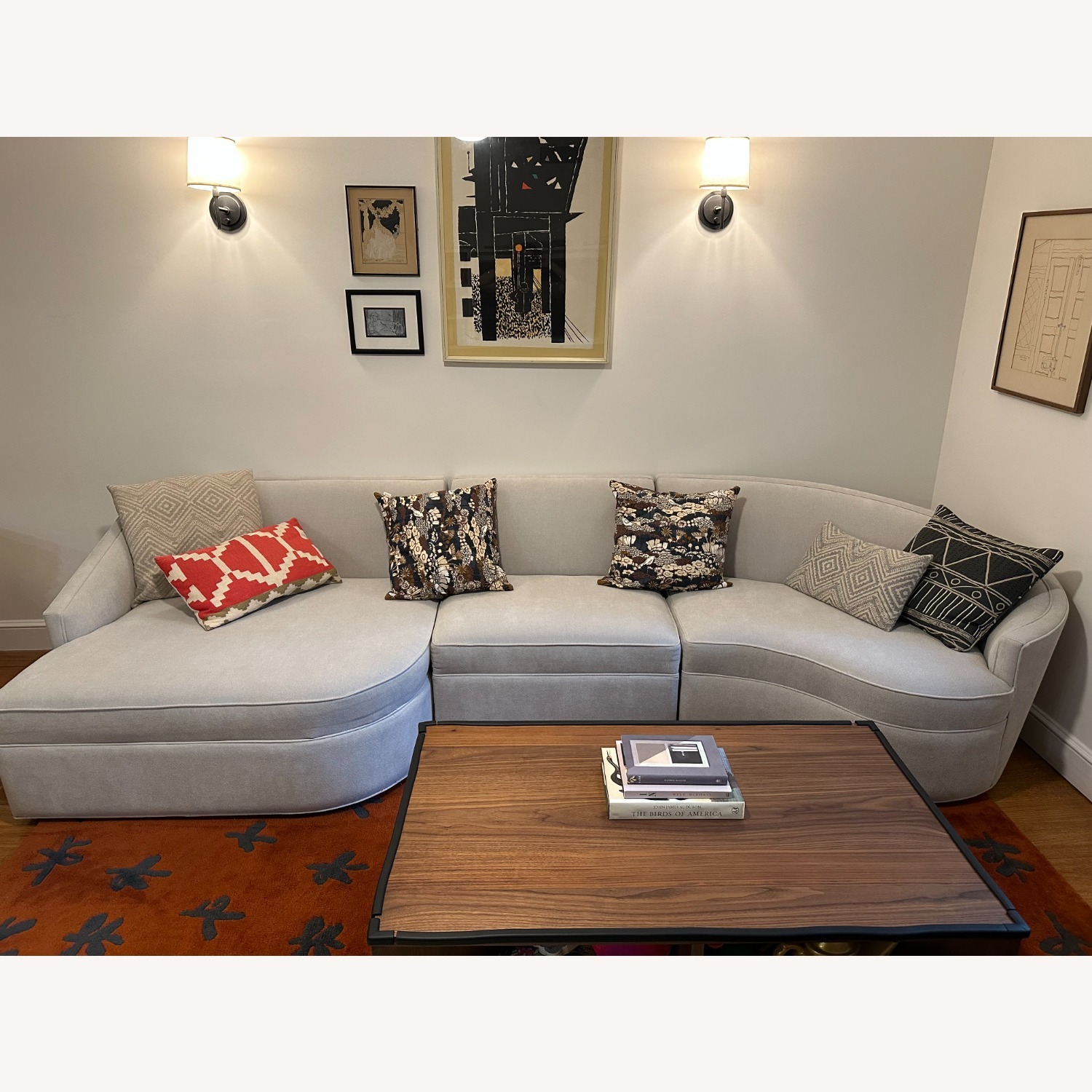 ABC Carpet and Home Elise Natural 3+ Piece Sectional - image-2