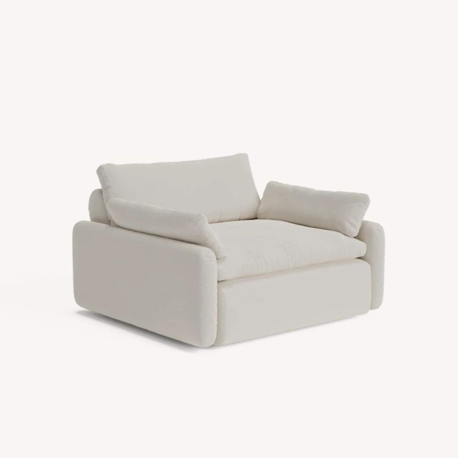 Floyd Oat Sink Down Sectional Accent Chair - image-0