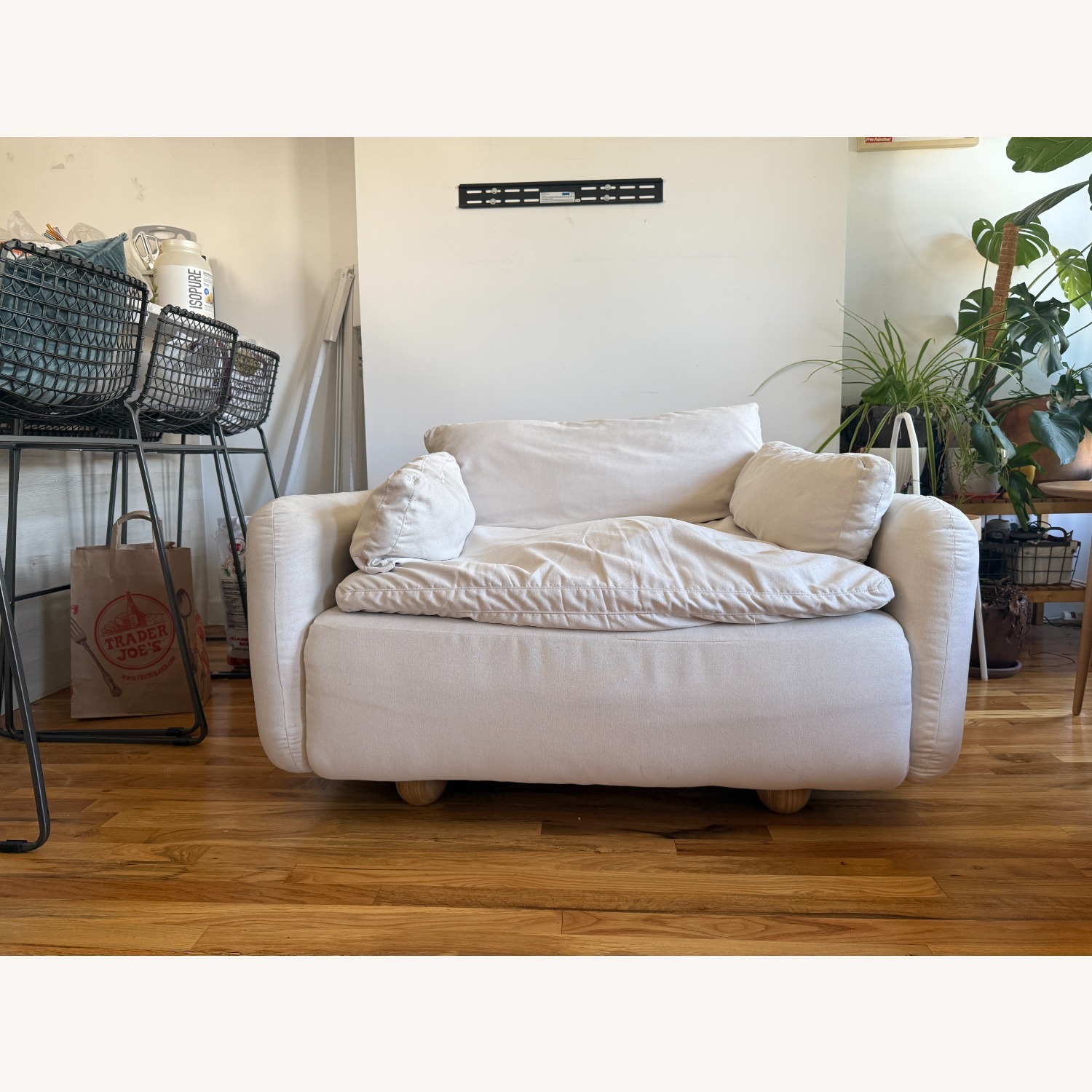 Floyd Oat Sink Down Sectional Accent Chair - image-2