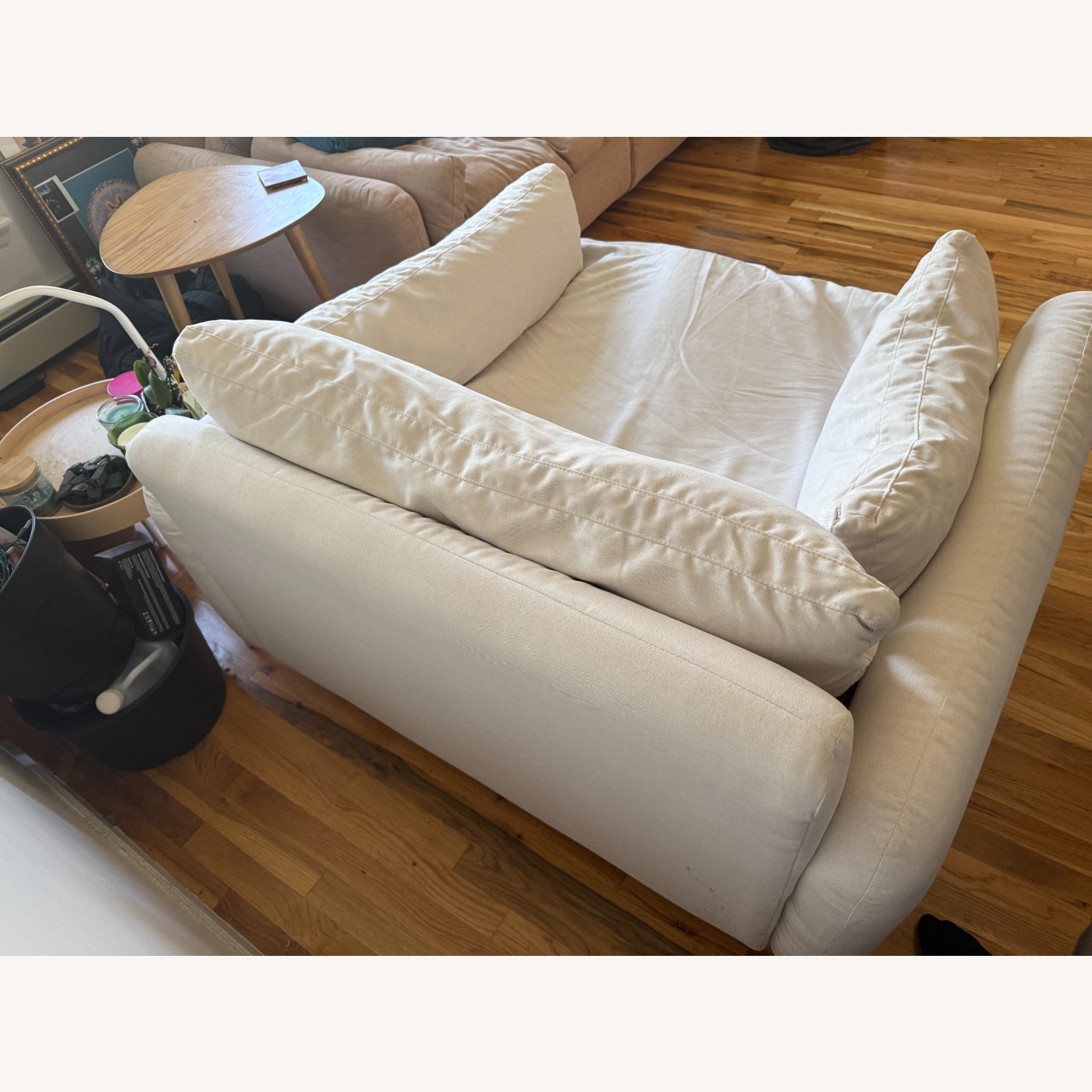 Floyd Oat Sink Down Sectional Accent Chair - image-5