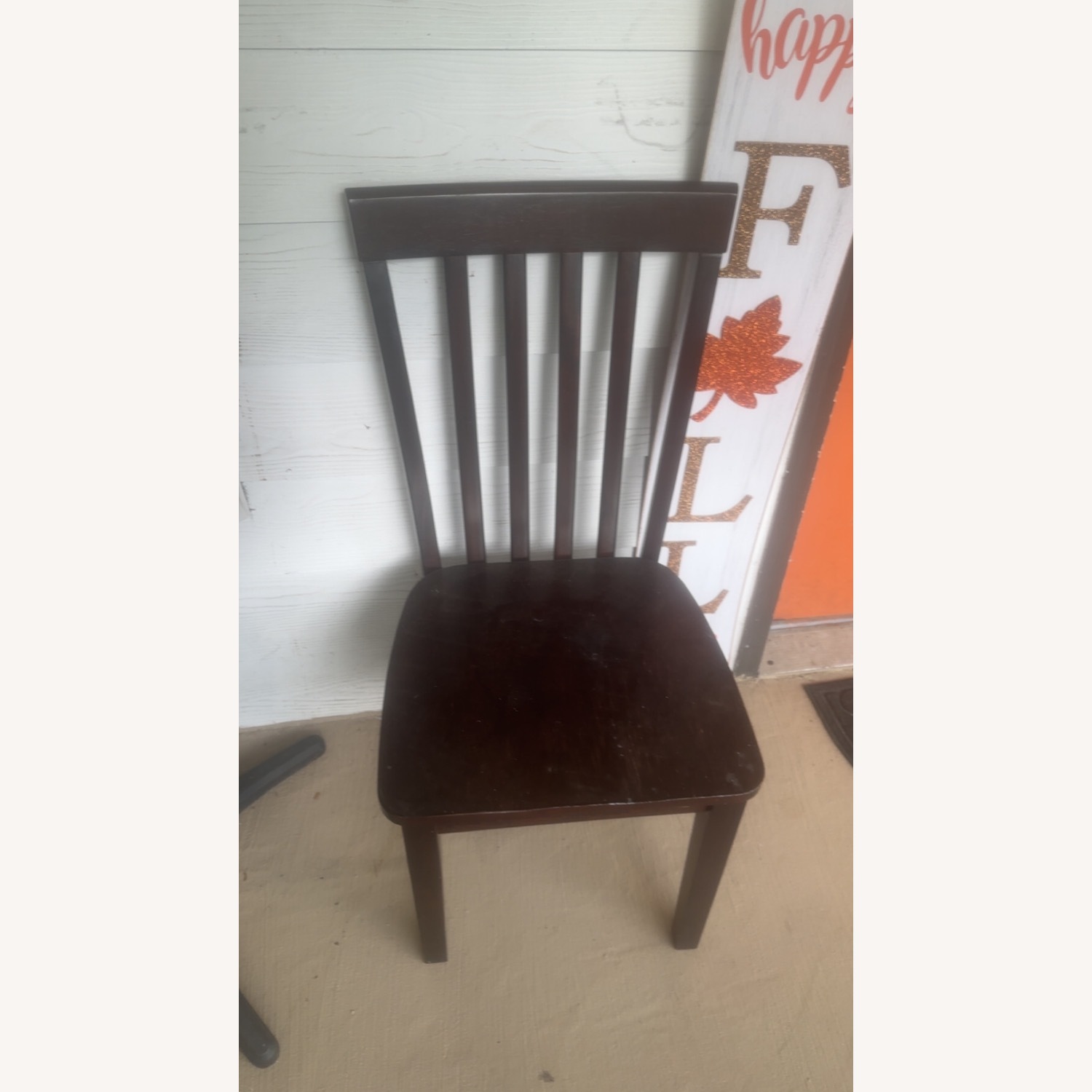 Wood Dining Room Table With 4 Chairs - image-2