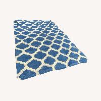 IKEA Blue Area Rug 5' x 8'