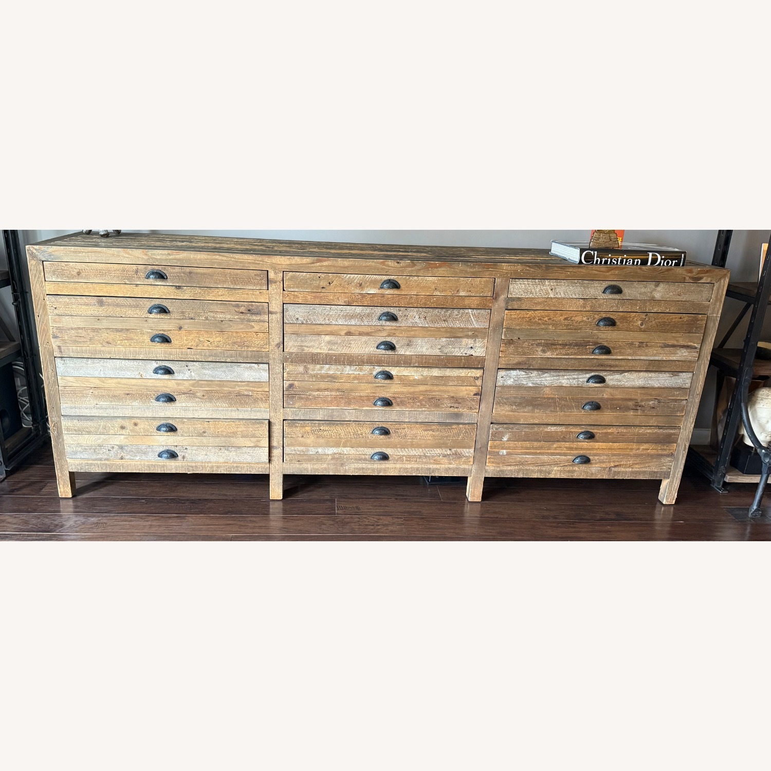 Restoration Hardware Printmaker’s Media Console - image-5