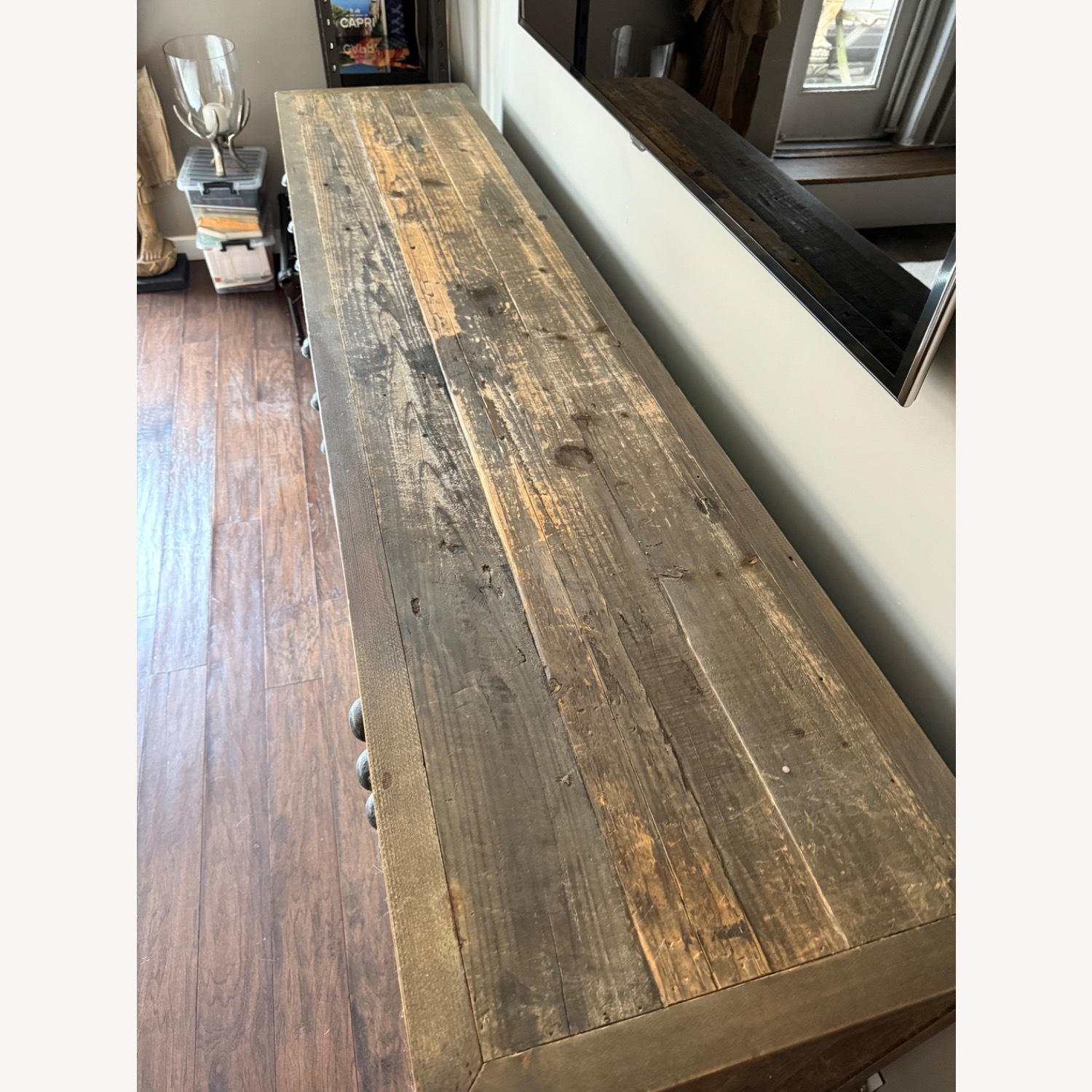 Restoration Hardware Printmaker’s Media Console - image-3