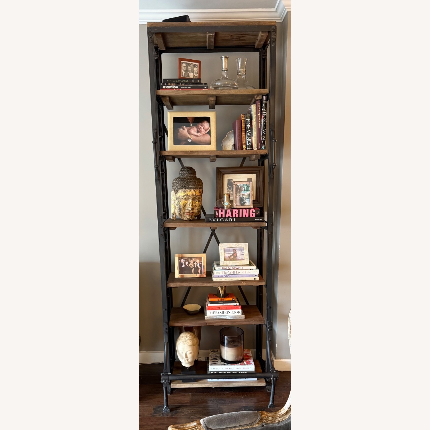 Restoration Hardware French Library Shelves - image-2