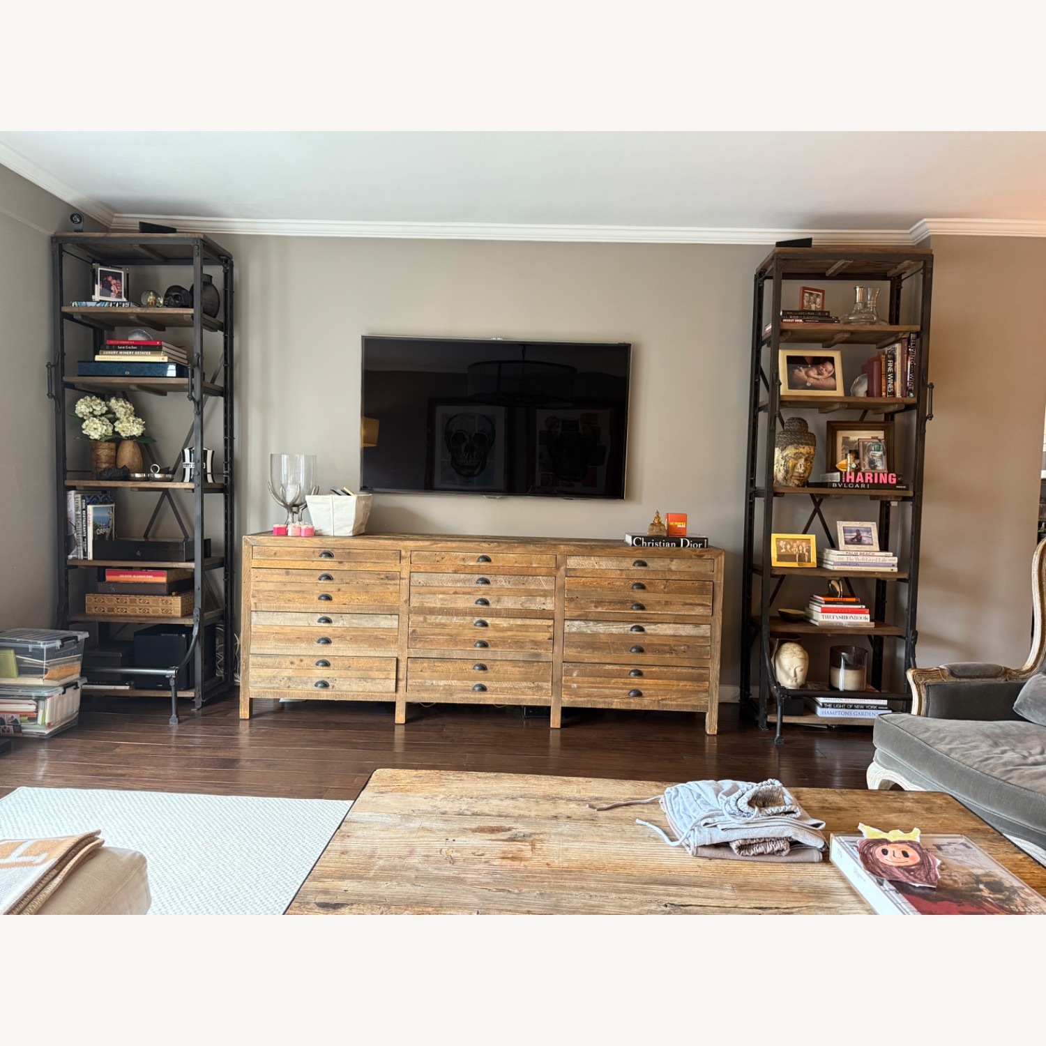 Restoration Hardware French Library Shelves - image-3