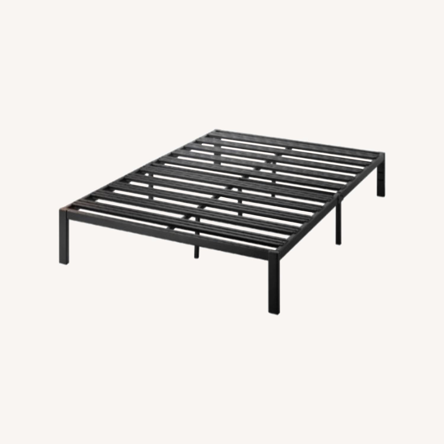 Wayfair Black Metal Cal King Bed Frame - image-0