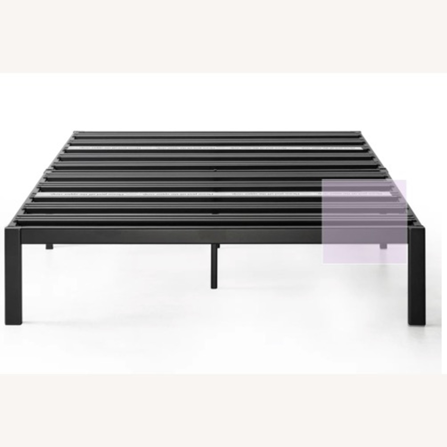Wayfair Black Metal Cal King Bed Frame - image-3
