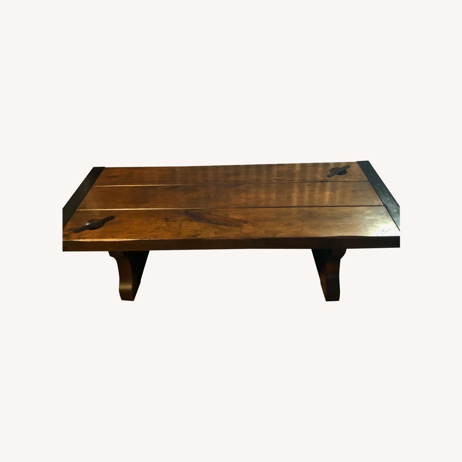 WWII Liberty Ship Hatch Coffee Table - image-0