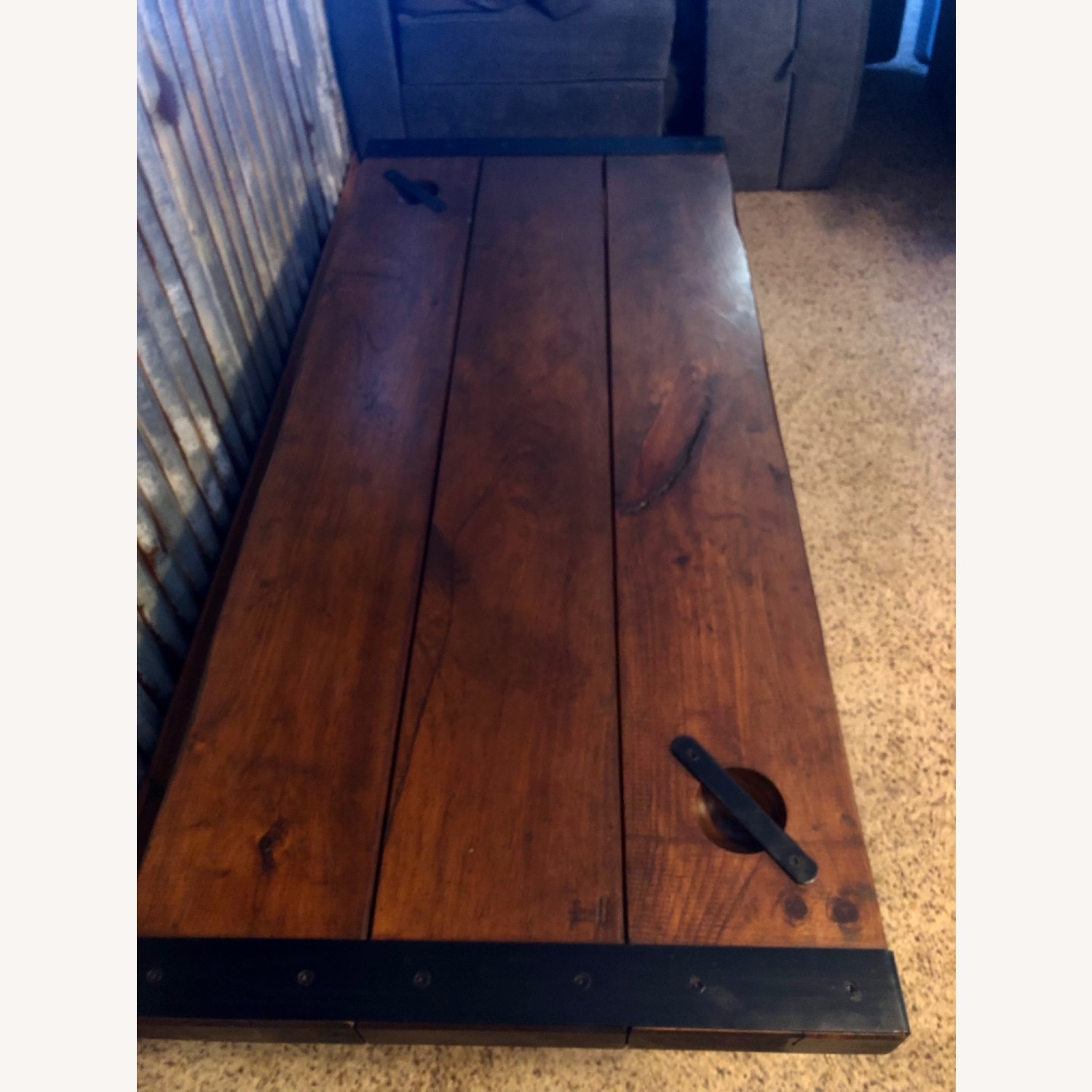 WWII Liberty Ship Hatch Coffee Table - image-2