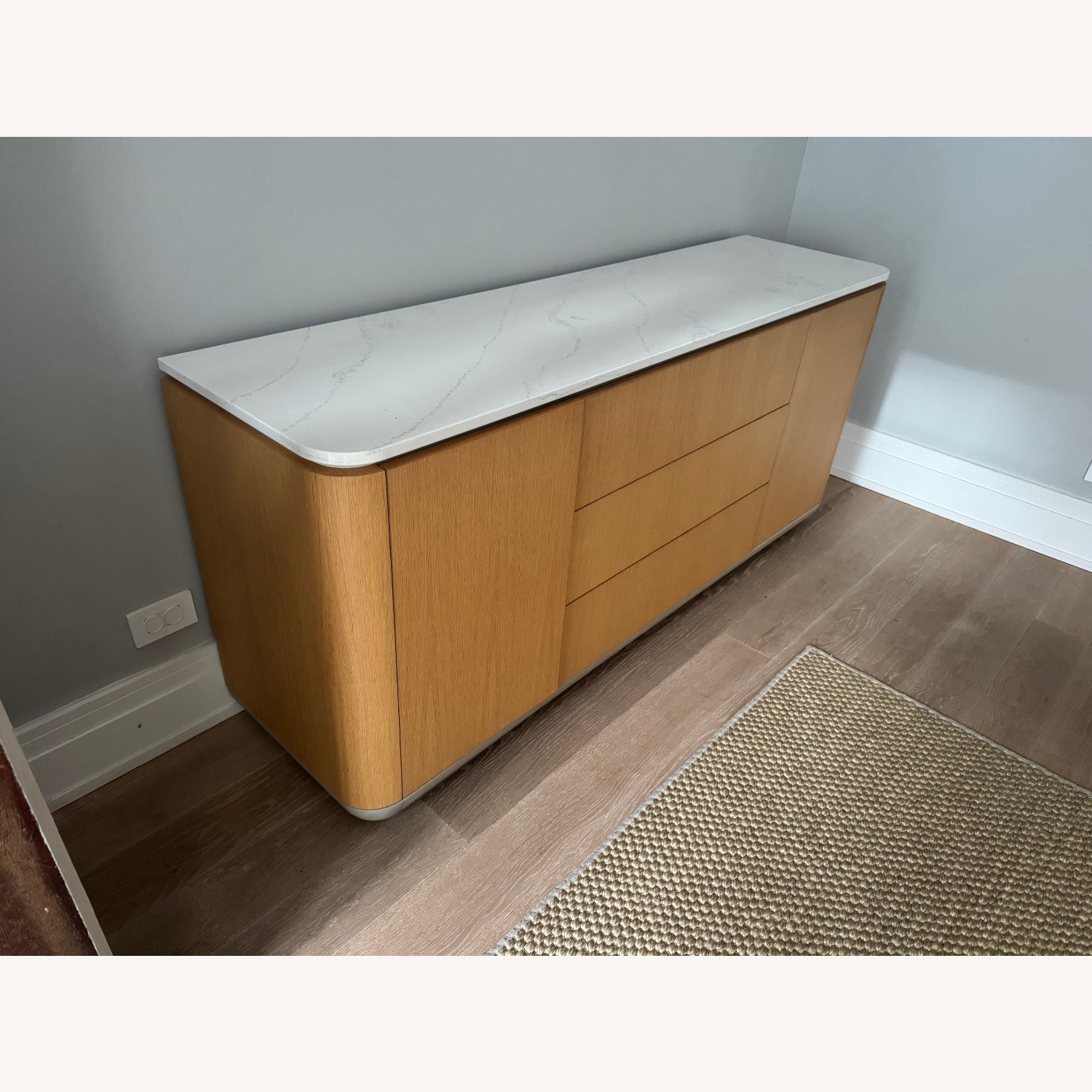Speke Klein Contour Wood Sideboard with Stone Top - image-2