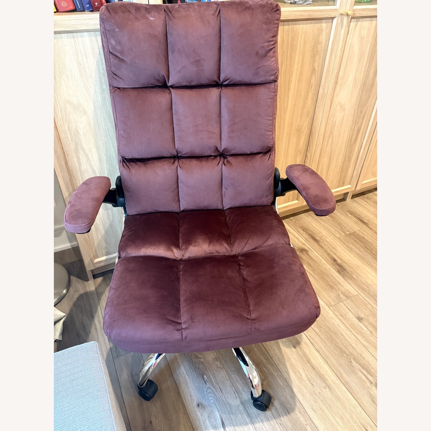 Wayfair Purple Fabric Office Chair - image-2
