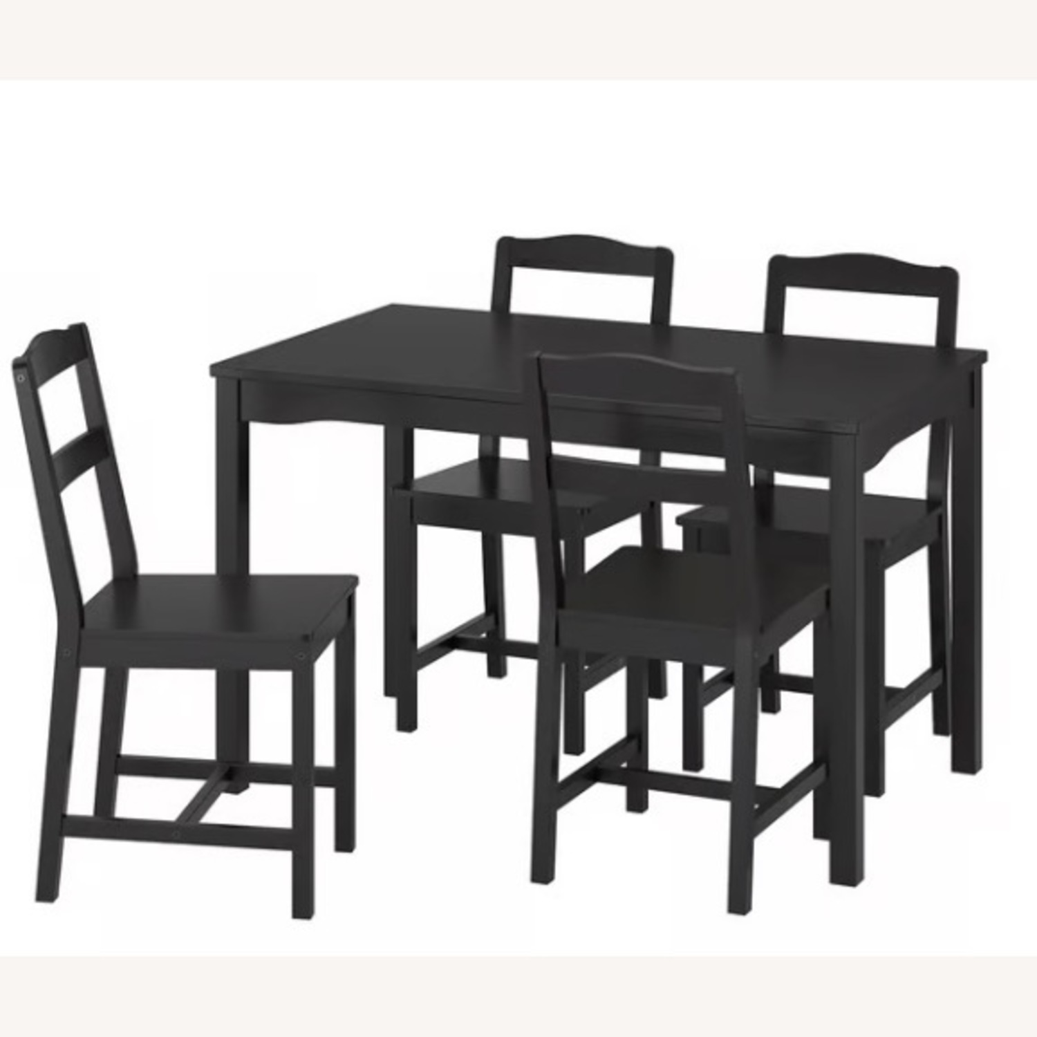 IKEA Hagernas Black Wood Dining Set - image-1