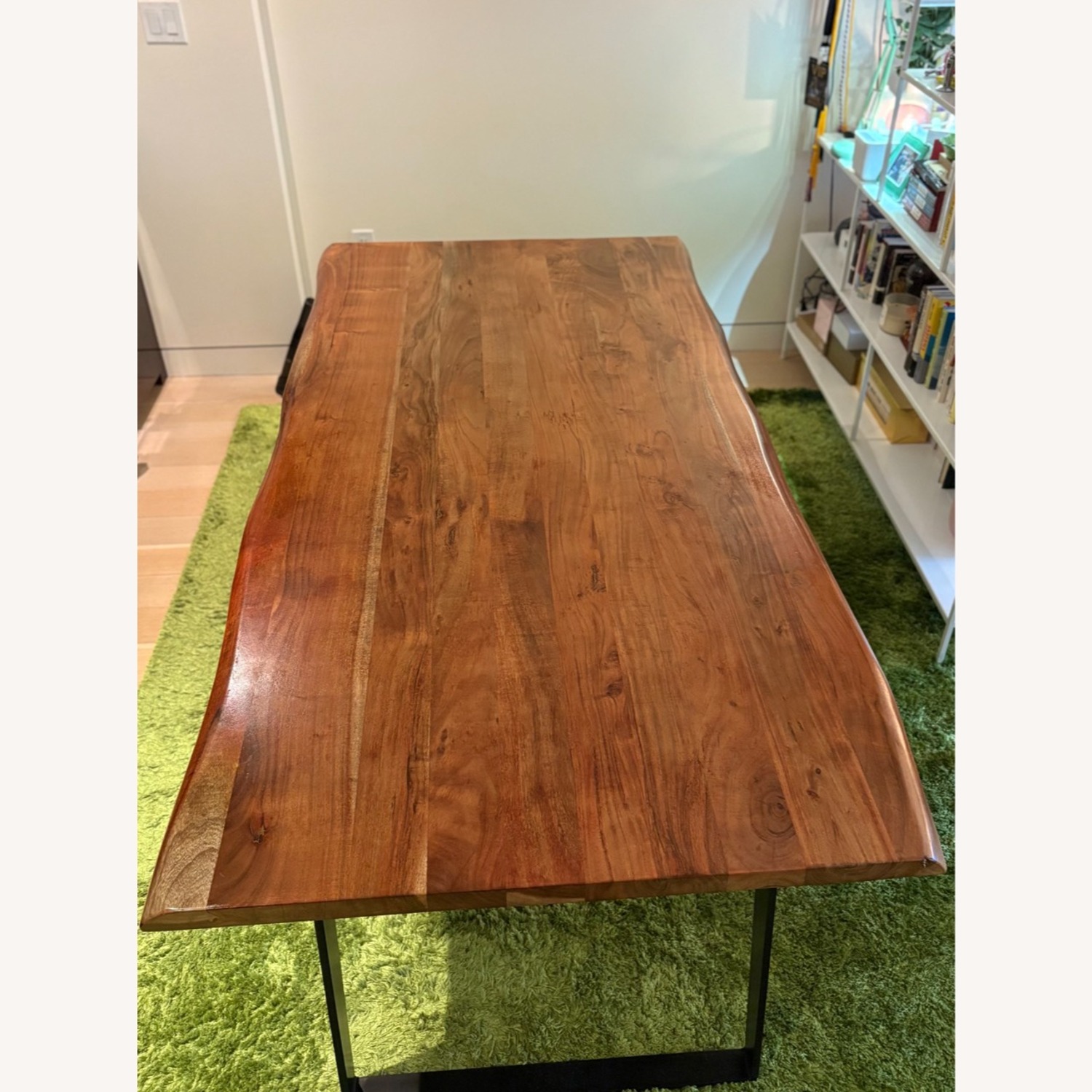 Live Edge Solid Wood Dining Table - image-1
