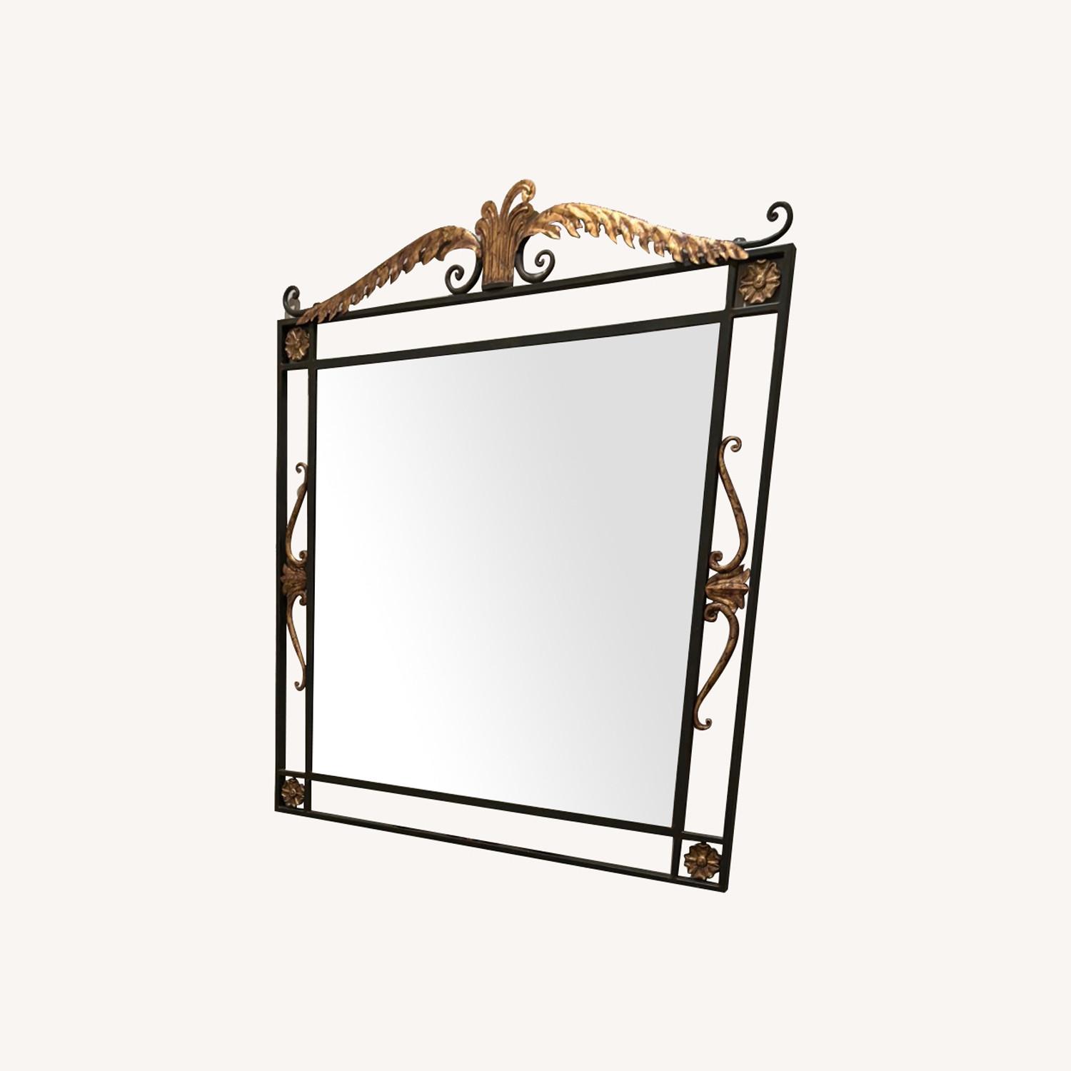 Wrought Iron Mirror - image-0