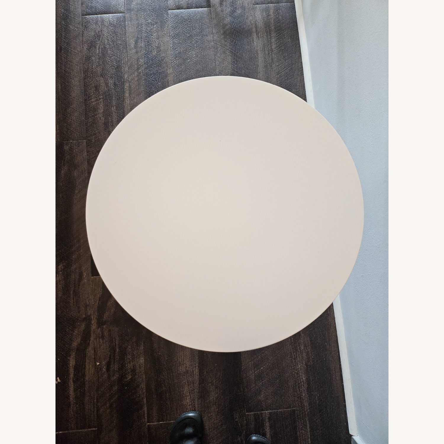 West Elm Mitzi White Metal Side Table - image-4