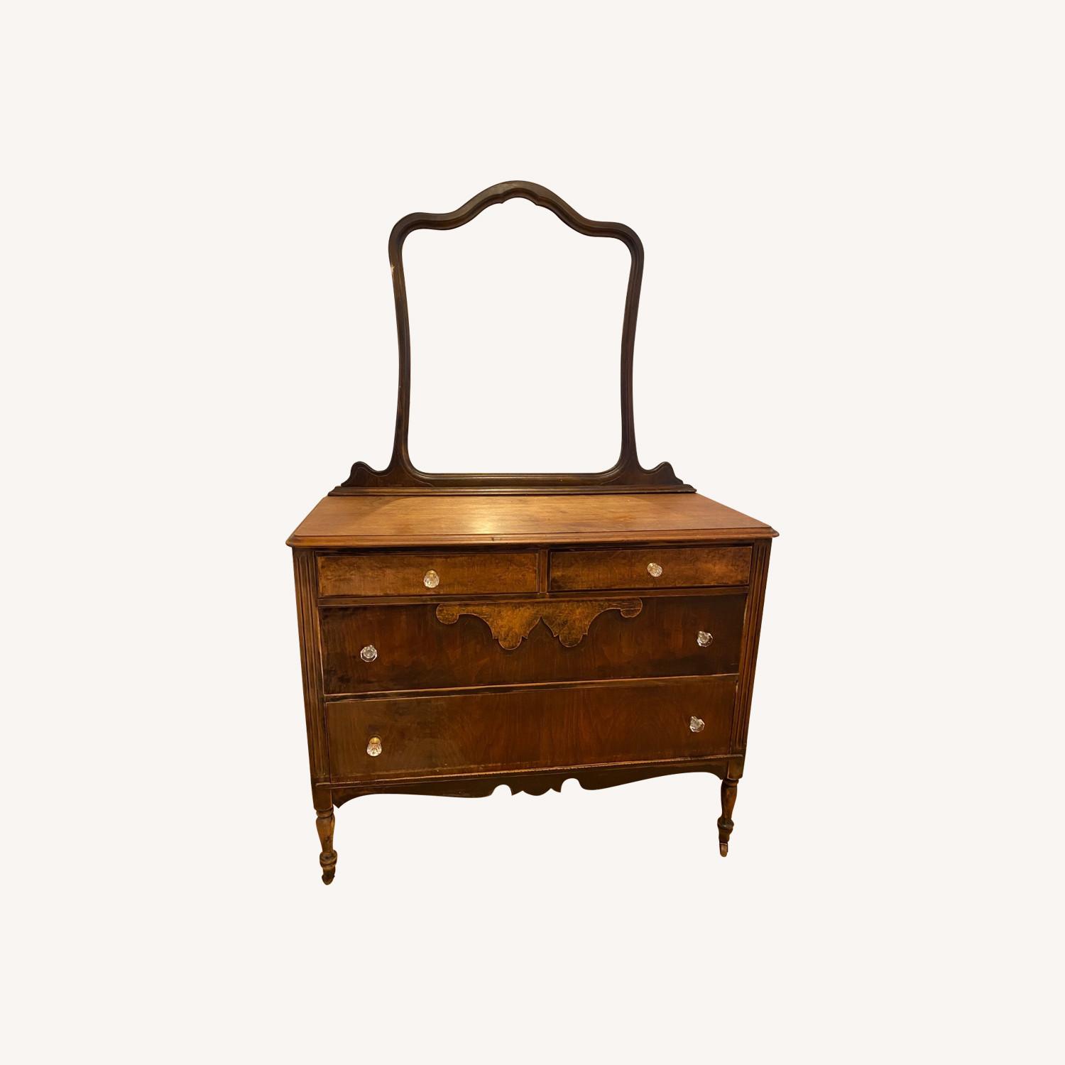 Vintage/Antique Finds Wood Dresser - image-0