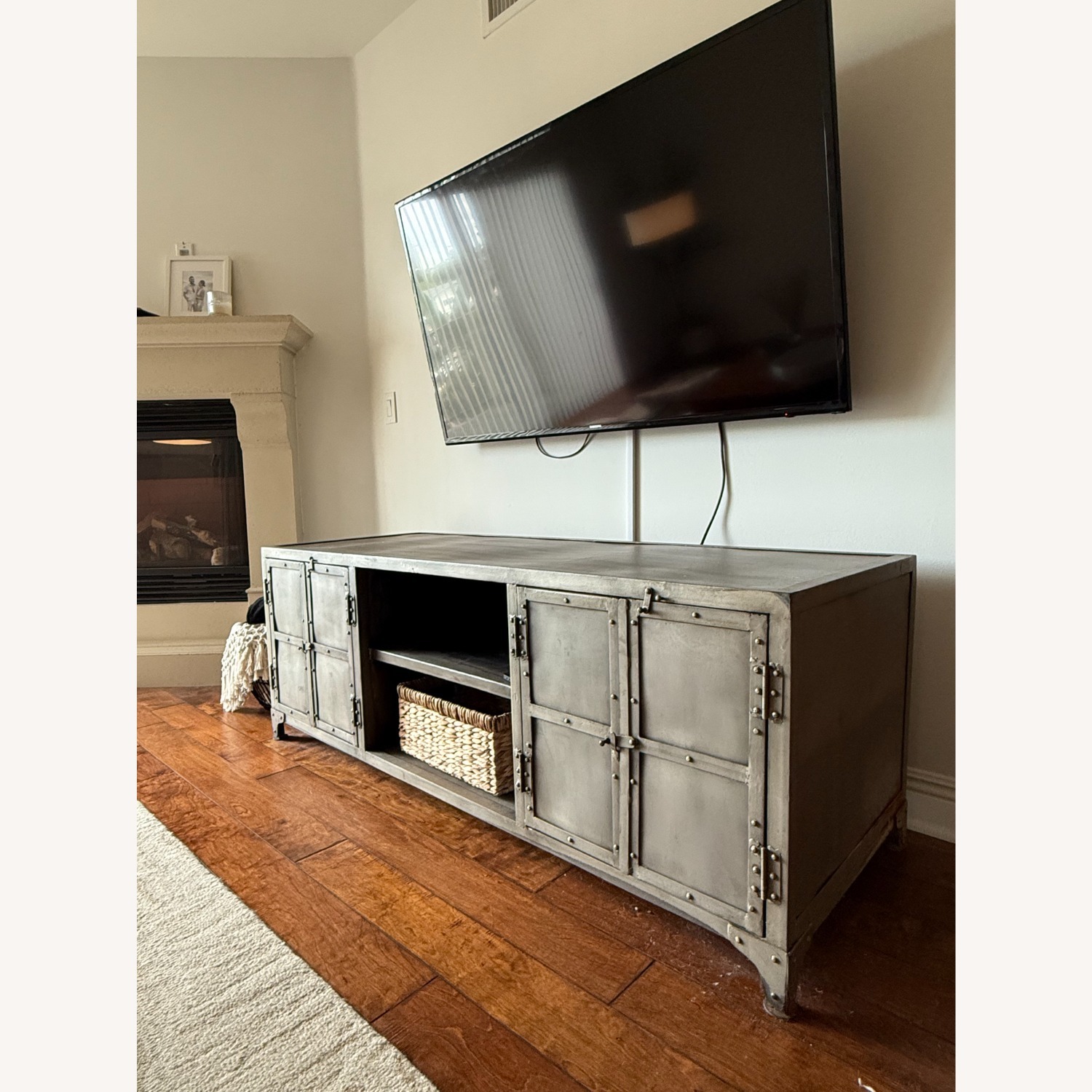 Restoration Hardware Industrial Tool Chest 4-Door Media Console - image-2