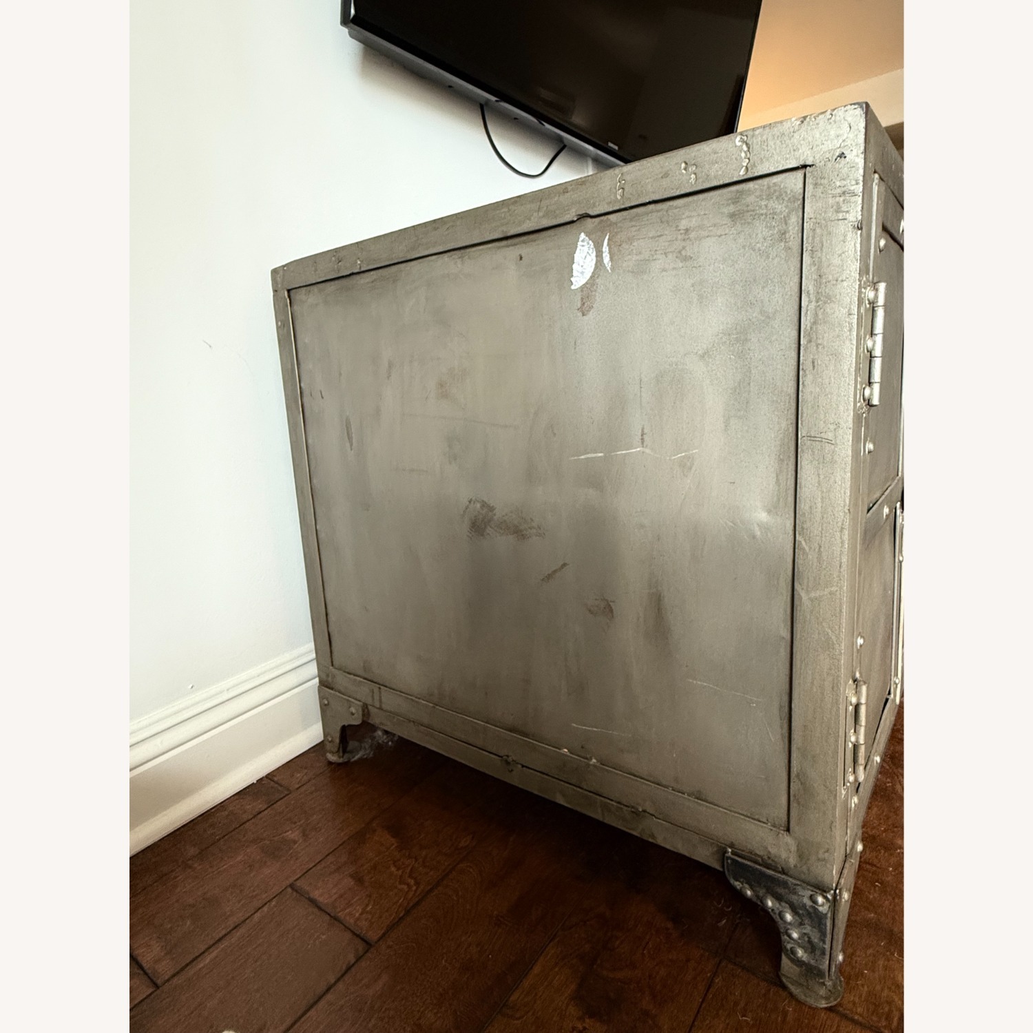 Restoration Hardware Industrial Tool Chest 4-Door Media Console - image-3