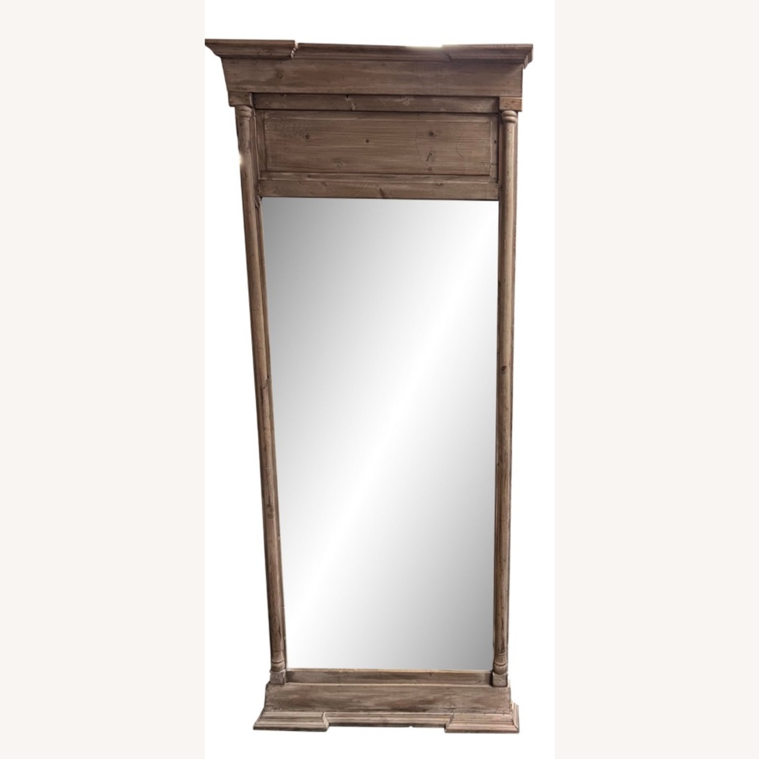 Restoration Hardware Traumeau Wood Floor Mirror - image-1