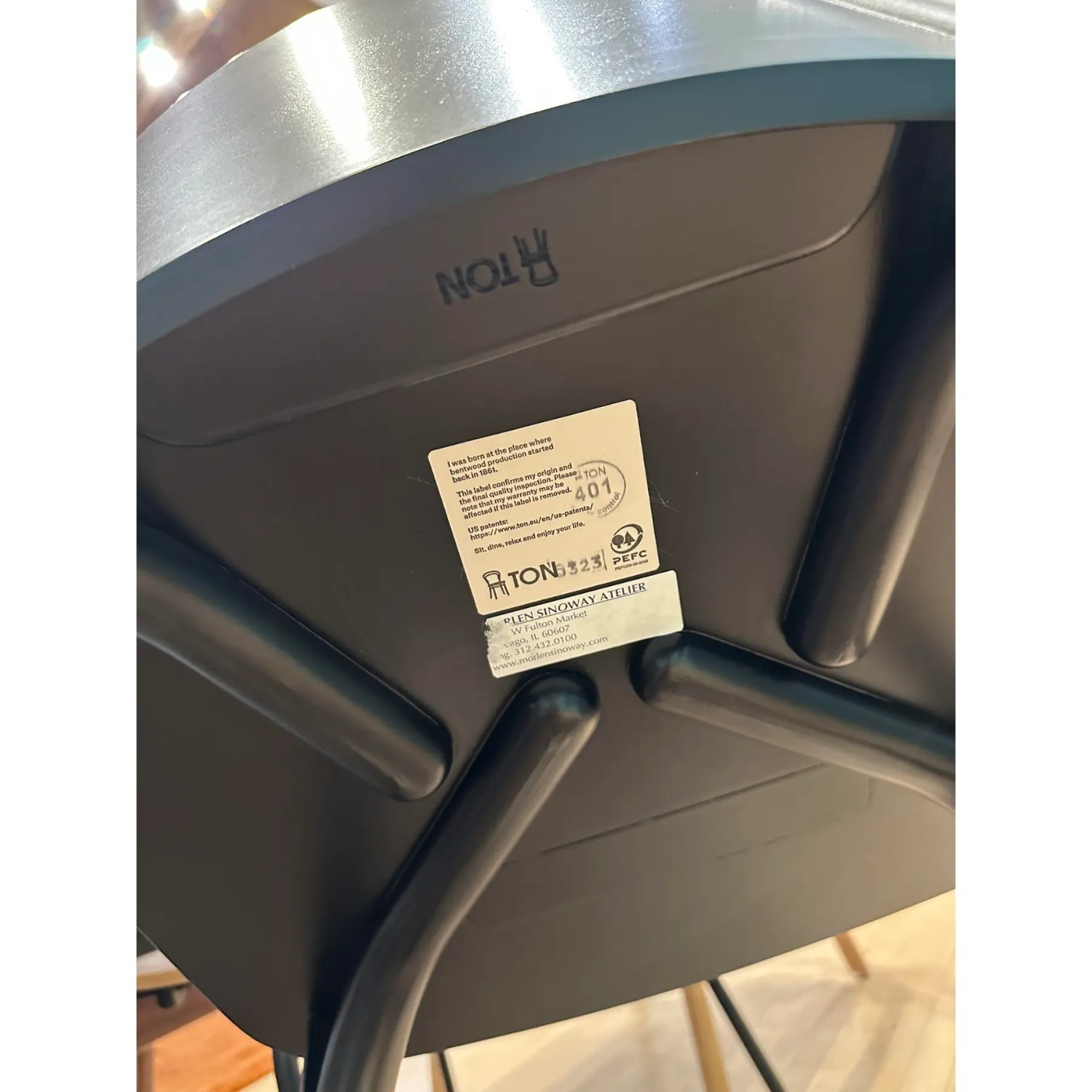 Ton Split Counter Stool - image-5