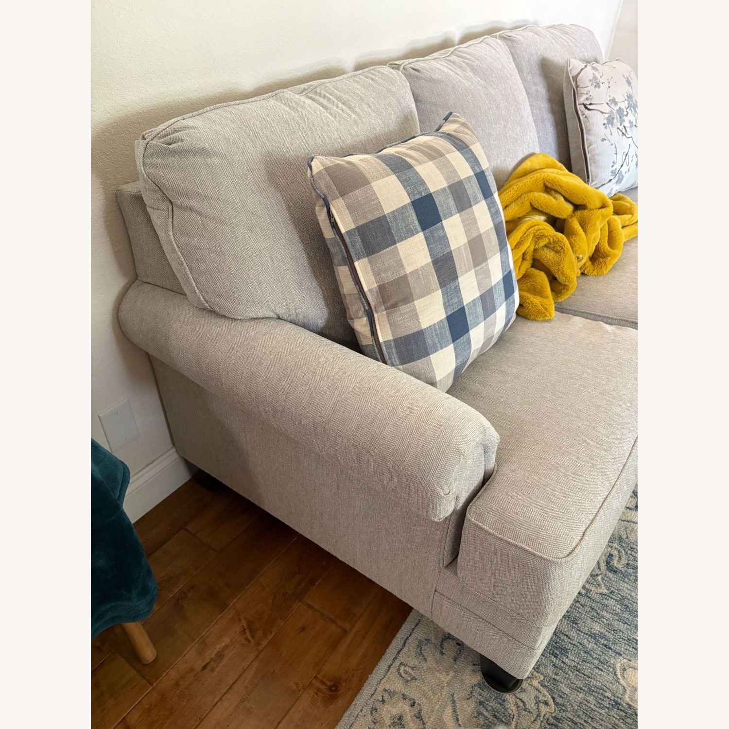 Ashley Furniture Light Brown 3+ Seater Sofa - image-2