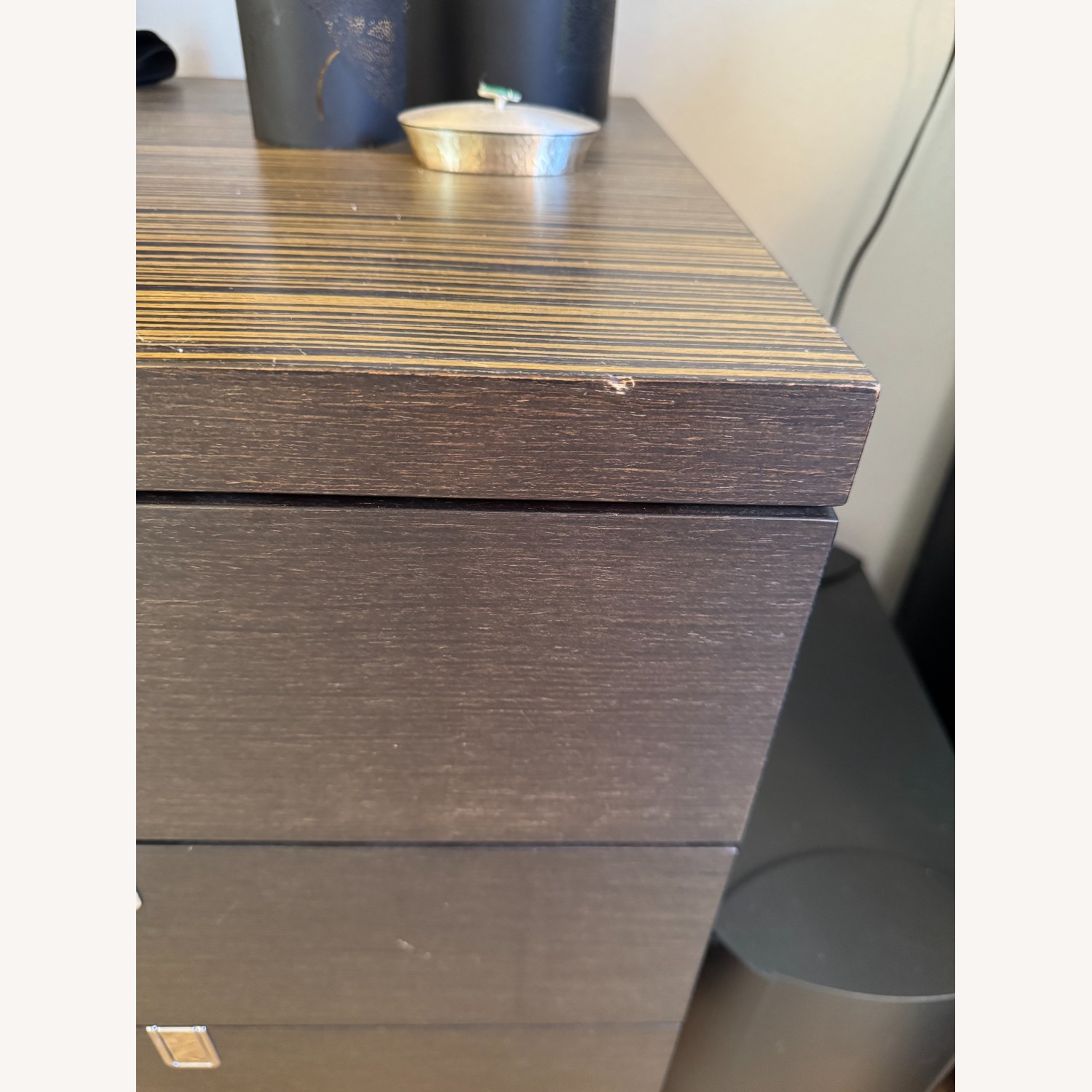 Potocco Dark Brown Wood Sideboard - image-3