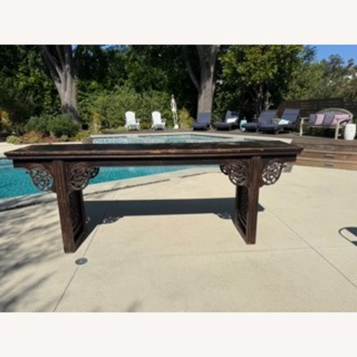 Vintage/Antique Chinese Console Table - image-2