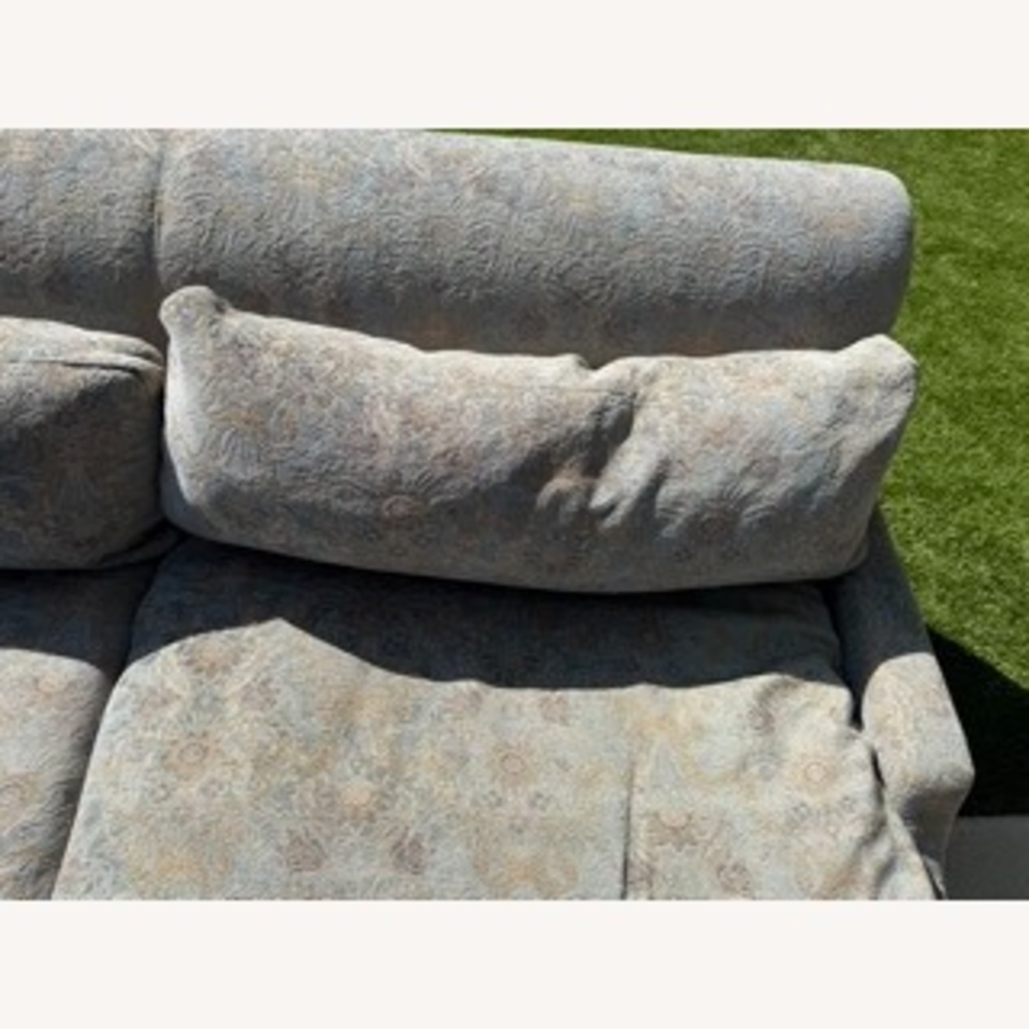 CISCO Brothers Club Style Gray/Cream Sleeper Sofa - image-9