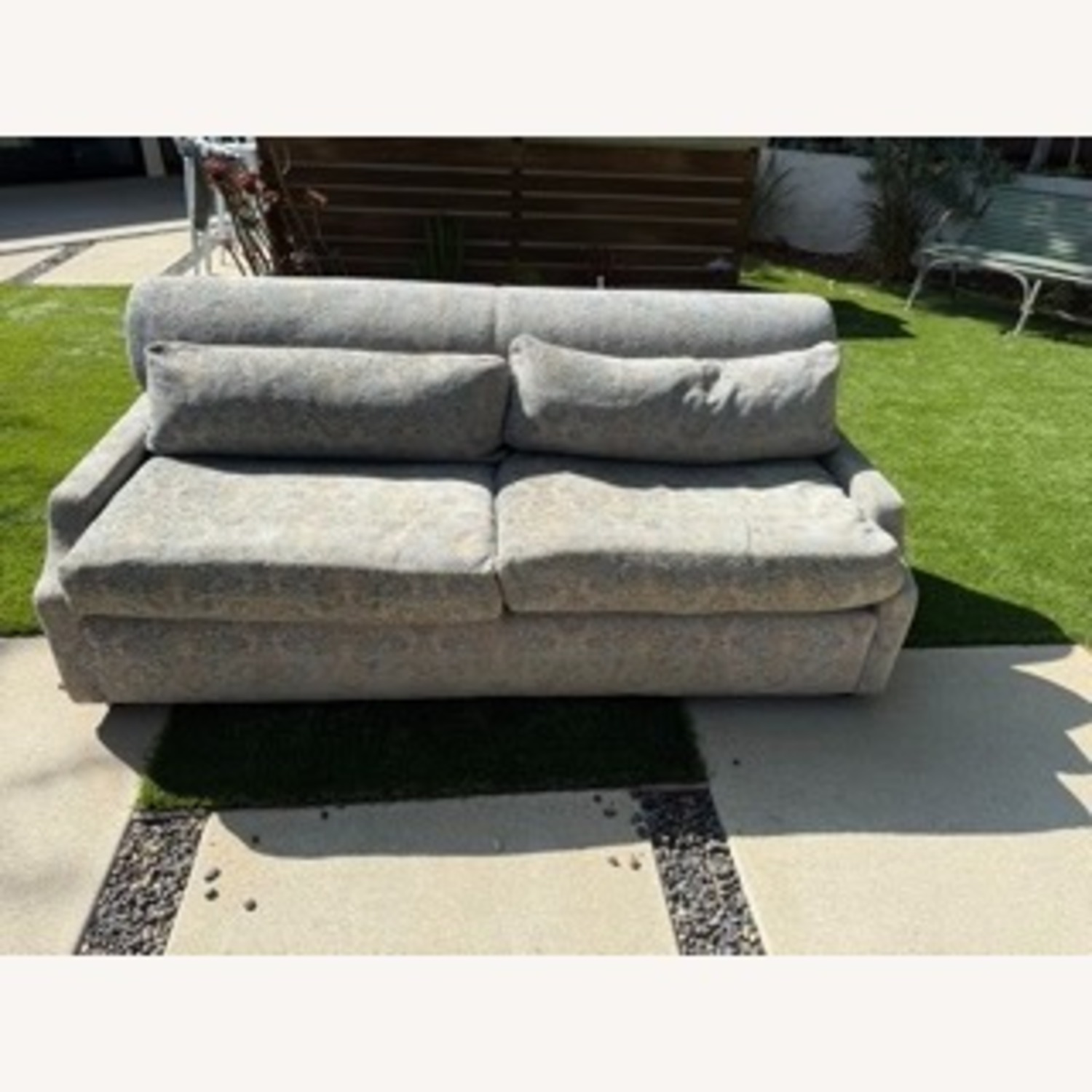 CISCO Brothers Club Style Gray/Cream Sleeper Sofa - image-5