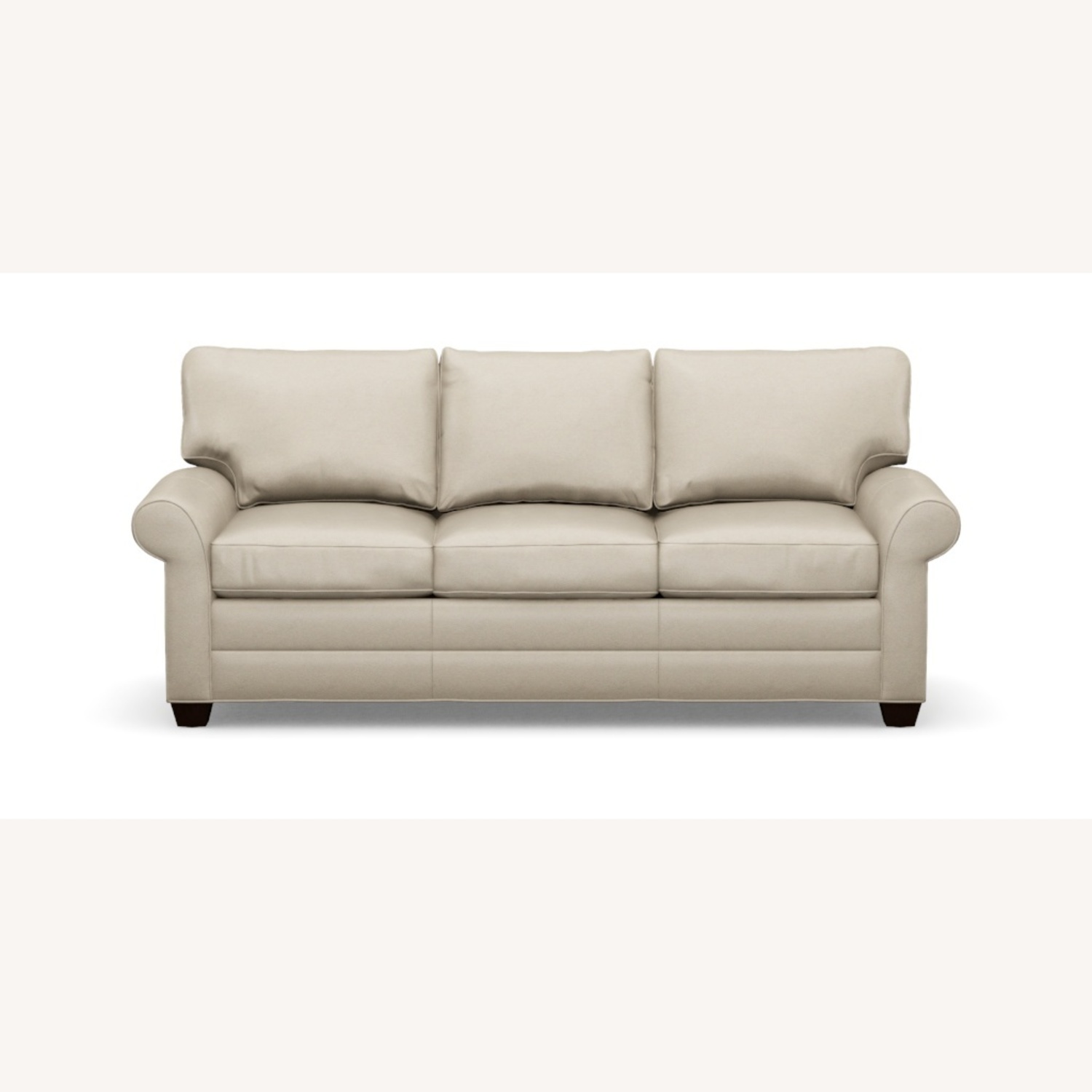 Ethan Allen Bennett 3 Seat Sofa and Ottoman - image-13