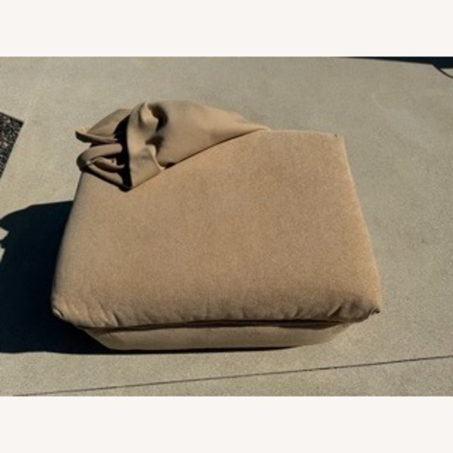 Ethan Allen Bennett 3 Seat Sofa and Ottoman - image-11