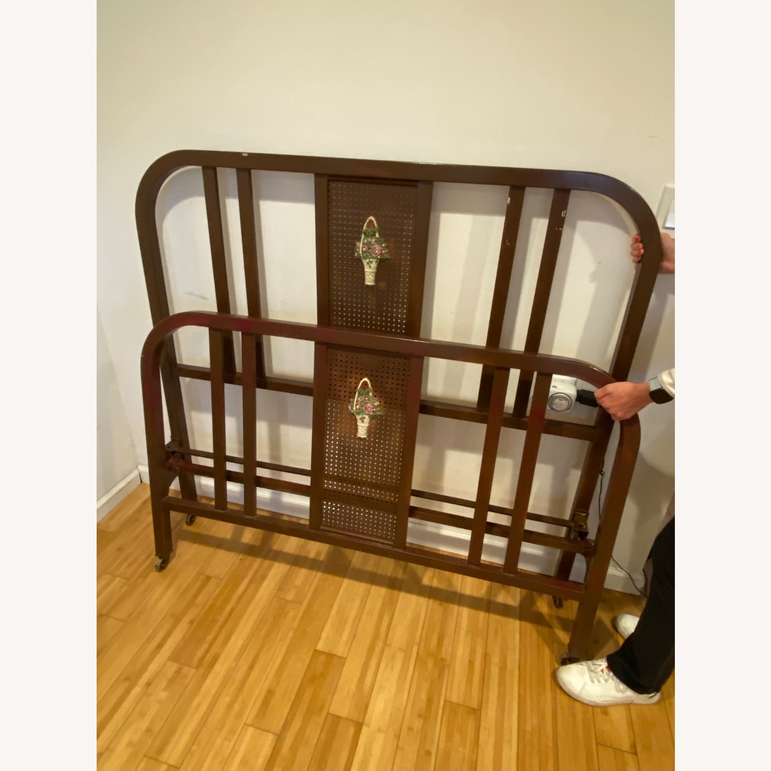 Vintage/Antique 1920-30’s Full Size Bed Frame - image-2