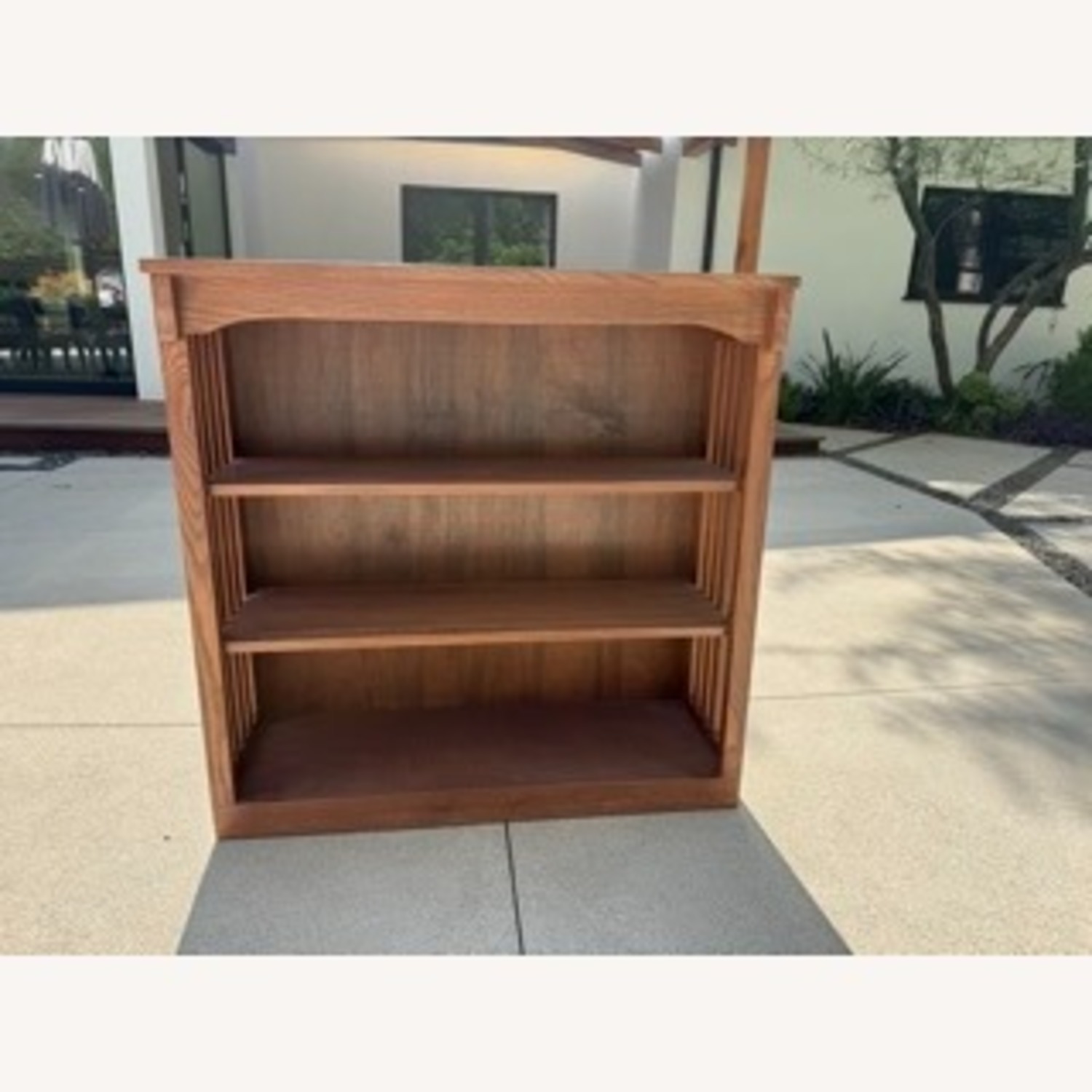 Alcott Hill Revilla Solid Wood Bookcase - image-1