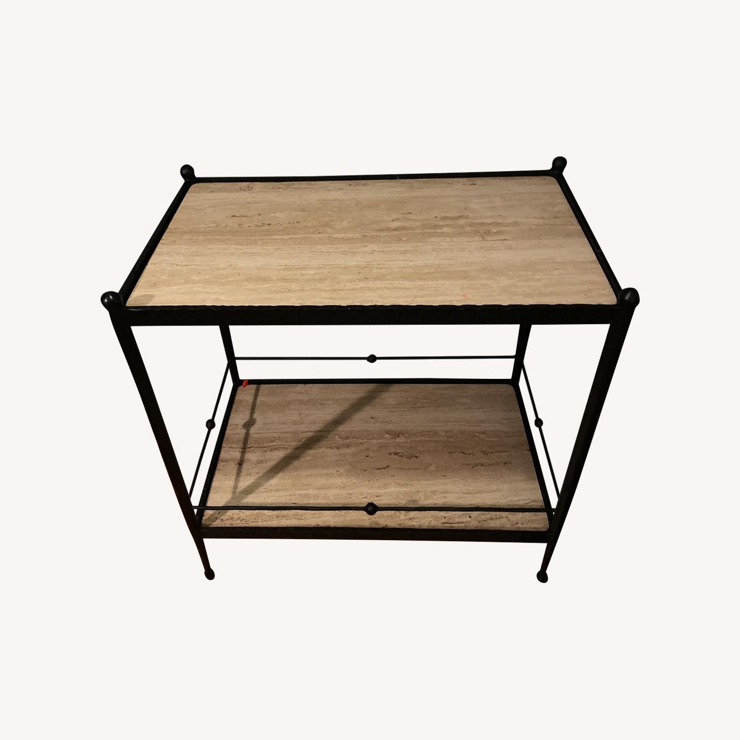 Crate & Barrel Bar Console - image-0