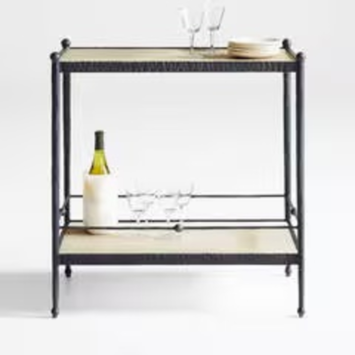 Crate & Barrel Bar Console - image-7