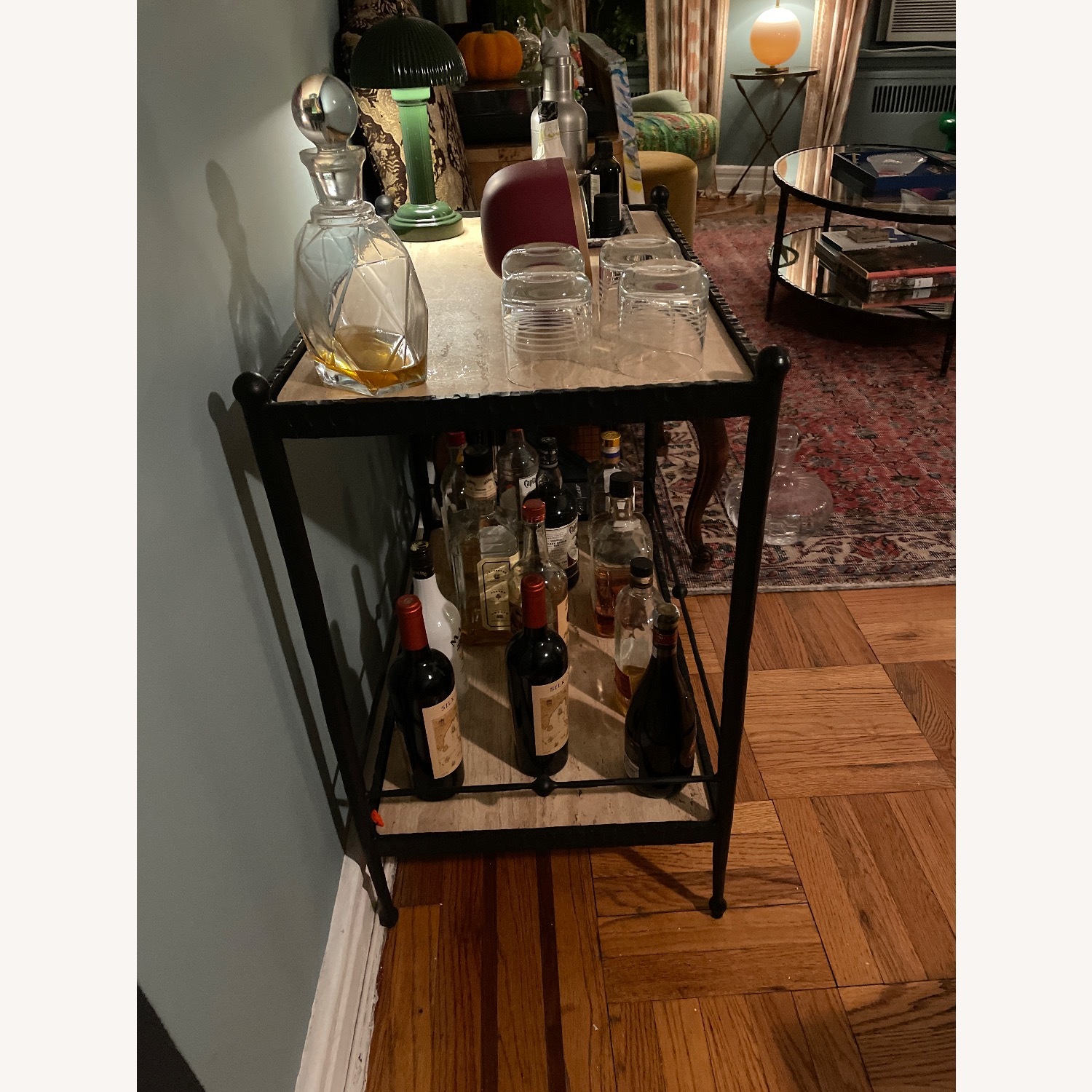 Crate & Barrel Bar Console - image-3
