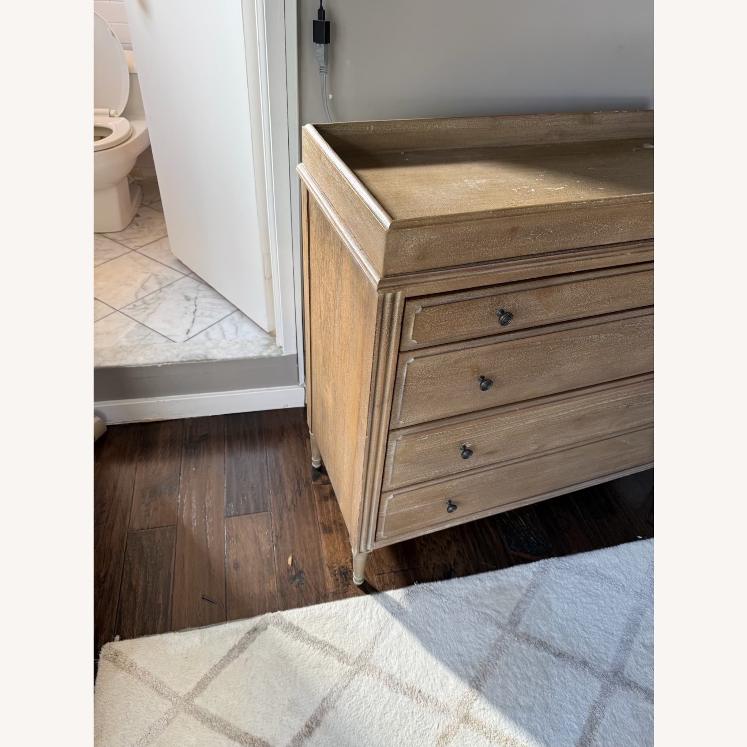 Restoration Hardware Marcelle Dresser & Topper Set - image-10