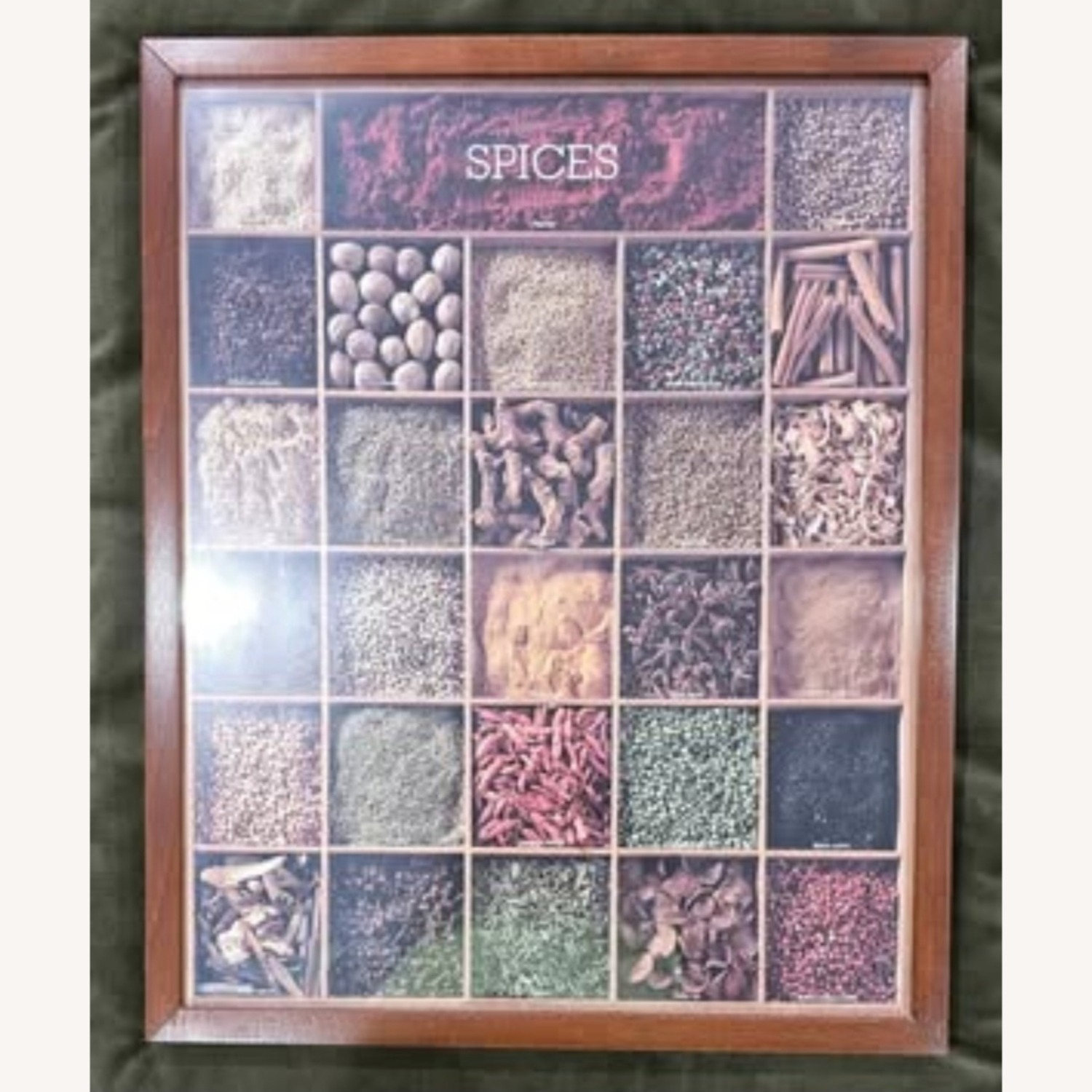 IKEA Ribba Print Framed 17x21x1.5 "Spices"  - image-3