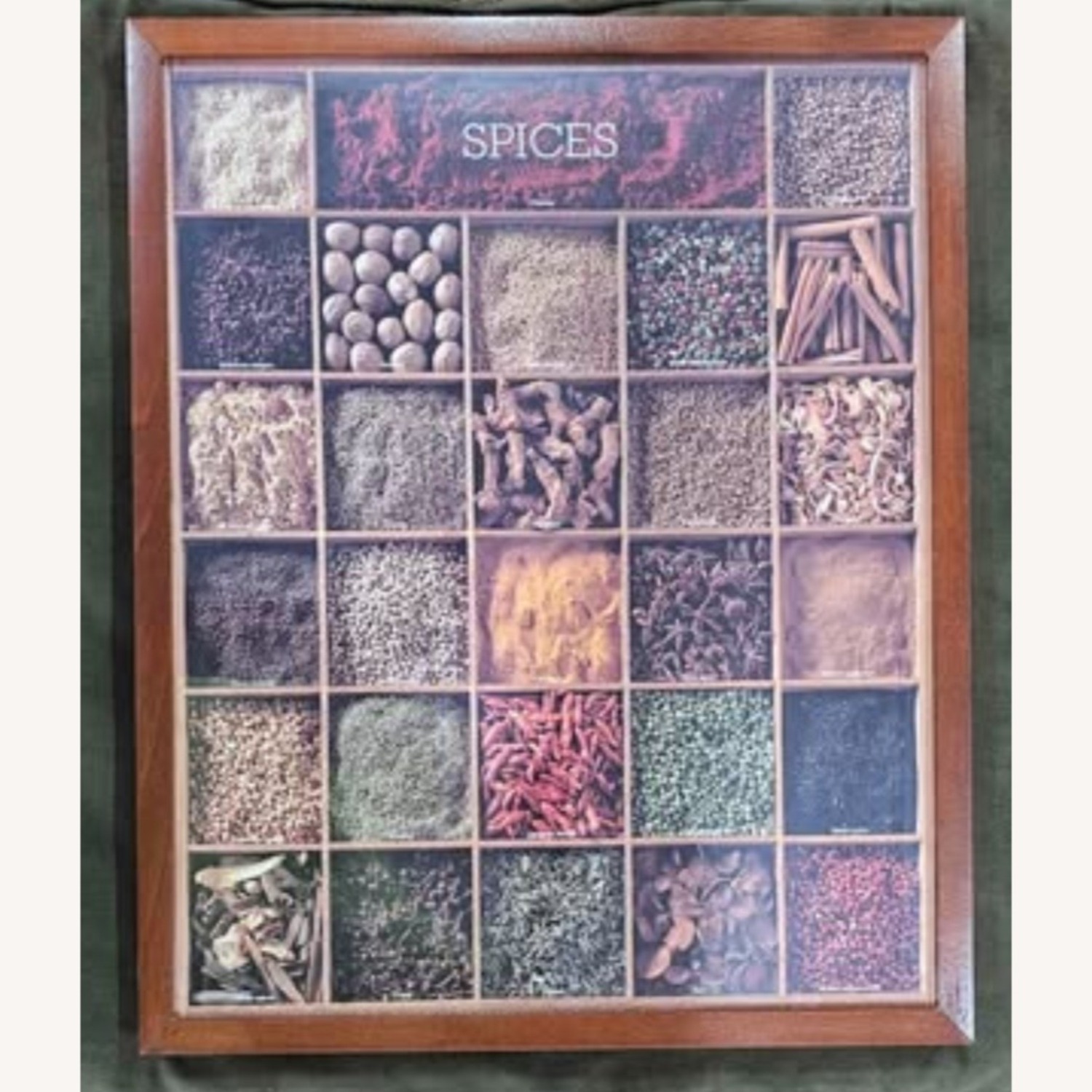 IKEA Ribba Print Framed 17x21x1.5 "Spices"  - image-2