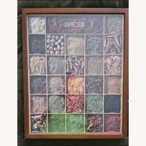Used IKEA Ribba Print Framed 17x21x1.5 "Spices" for sale on AptDeco